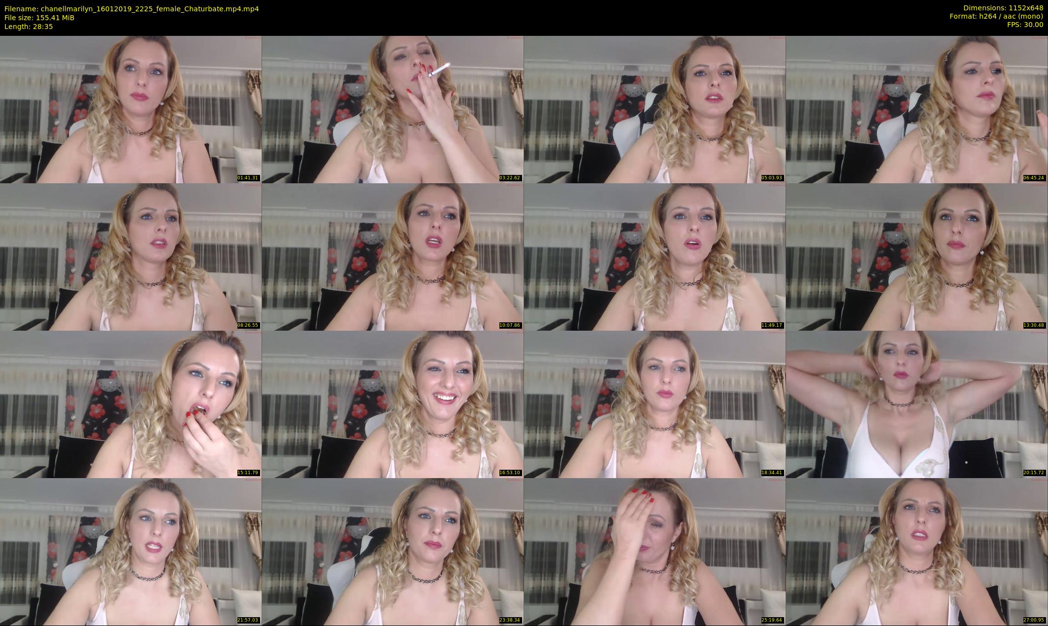 chanellmarilyn — 29 minute Chaturbate female cam show recording, 480p, Jan 16, 2019