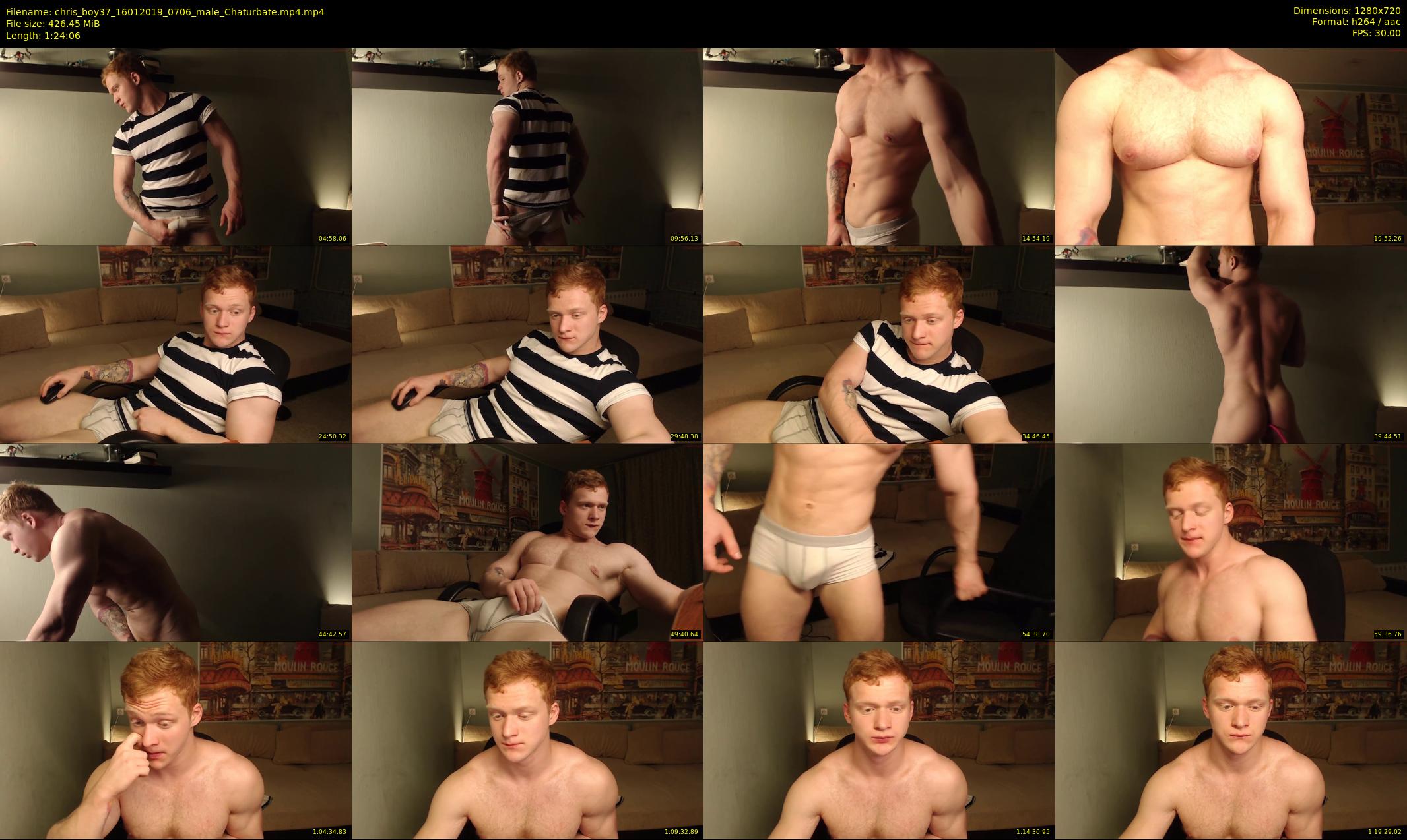 chris_boy37 — 85 minute Chaturbate male cam show recording, 720p, Jan 16, 2019