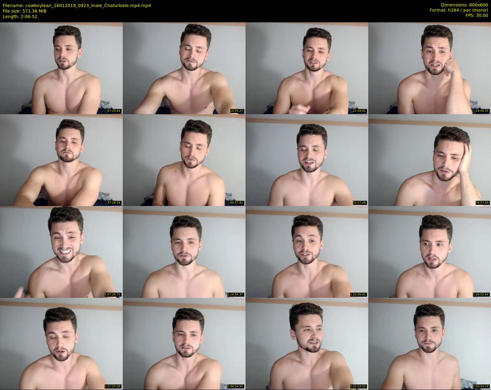 cowboylean — 127 minute Chaturbate male cam show recording, 480p, Jan 16, 2019