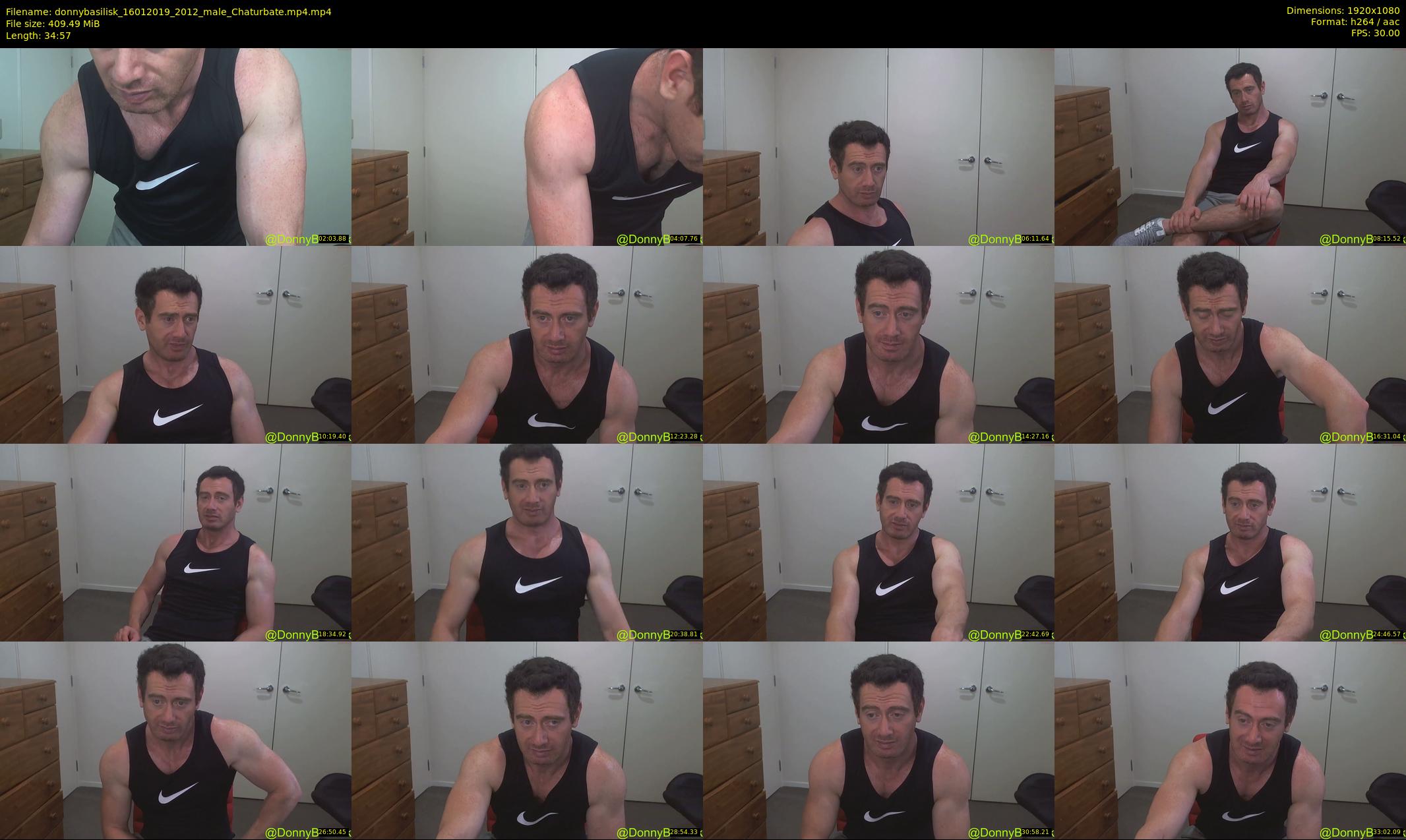 donnybasilisk — 35 minute Chaturbate male cam show recording, 1080p, Jan 16, 2019