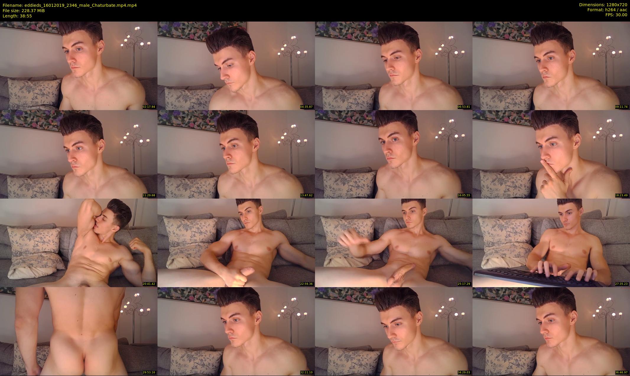 eddieds — 39 minute Chaturbate male cam show recording, 720p, Jan 16, 2019