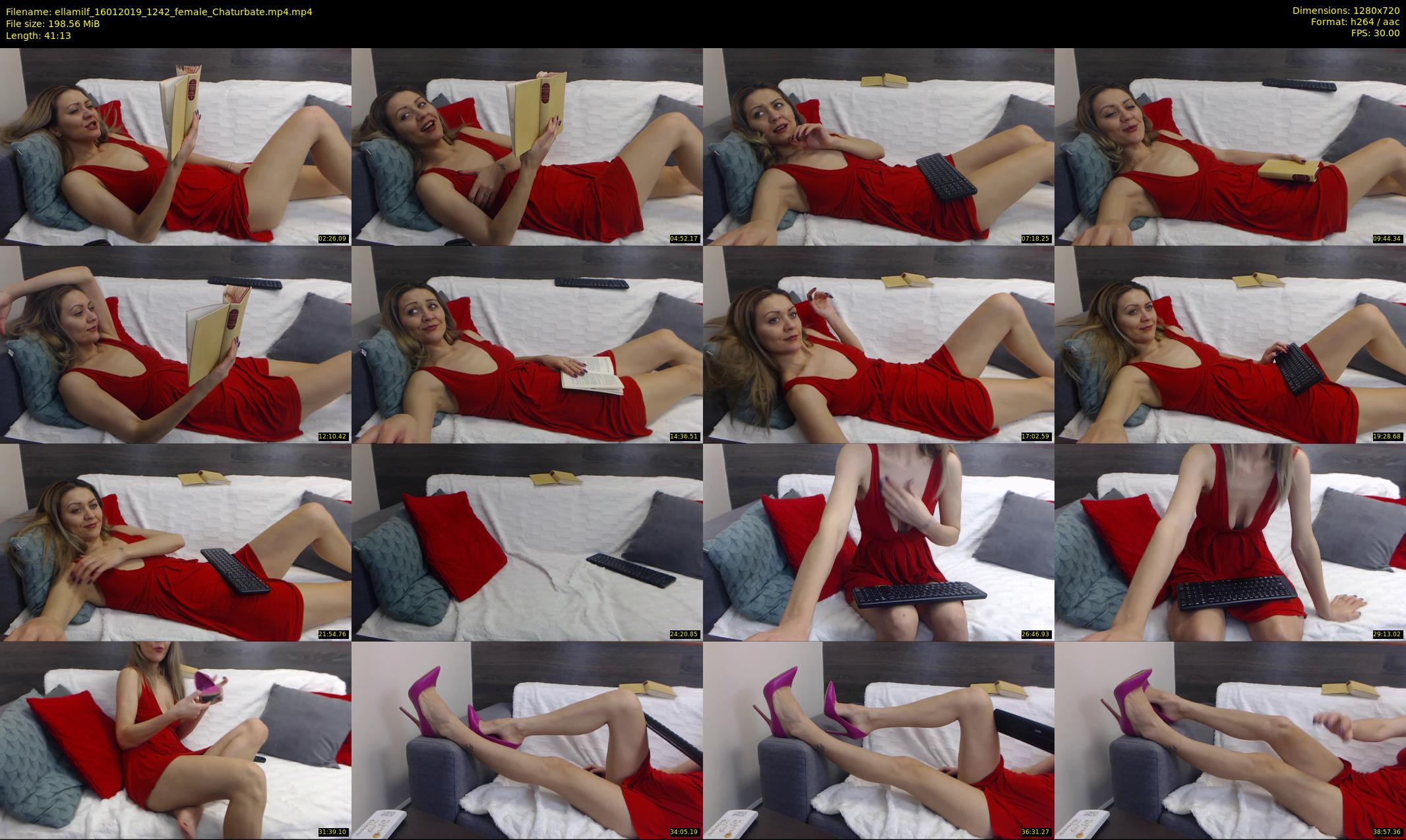 ellamilf — 42 minute Chaturbate female cam show recording, 720p, Jan 16, 2019