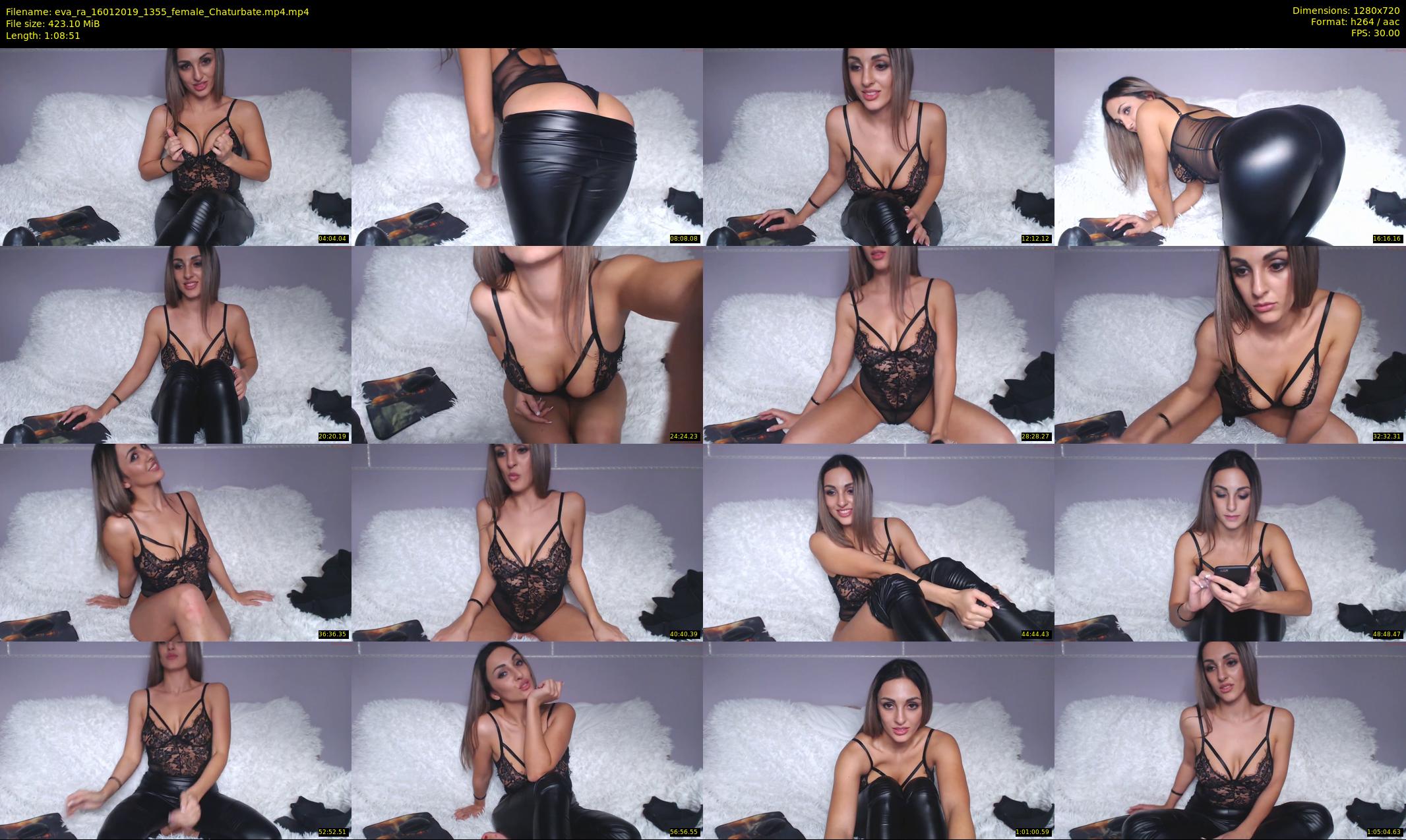 eva_ra — 69 minute Chaturbate female cam show recording, 720p, Jan 16, 2019
