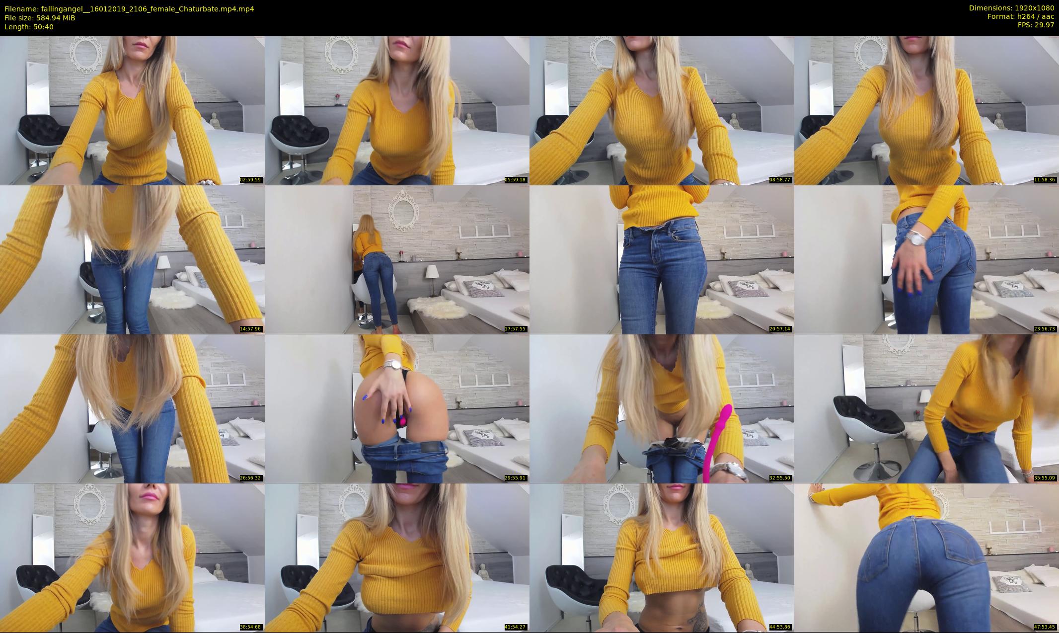 fallingangel_ — 51 minute Chaturbate female cam show recording, 1080p, Jan 16, 2019