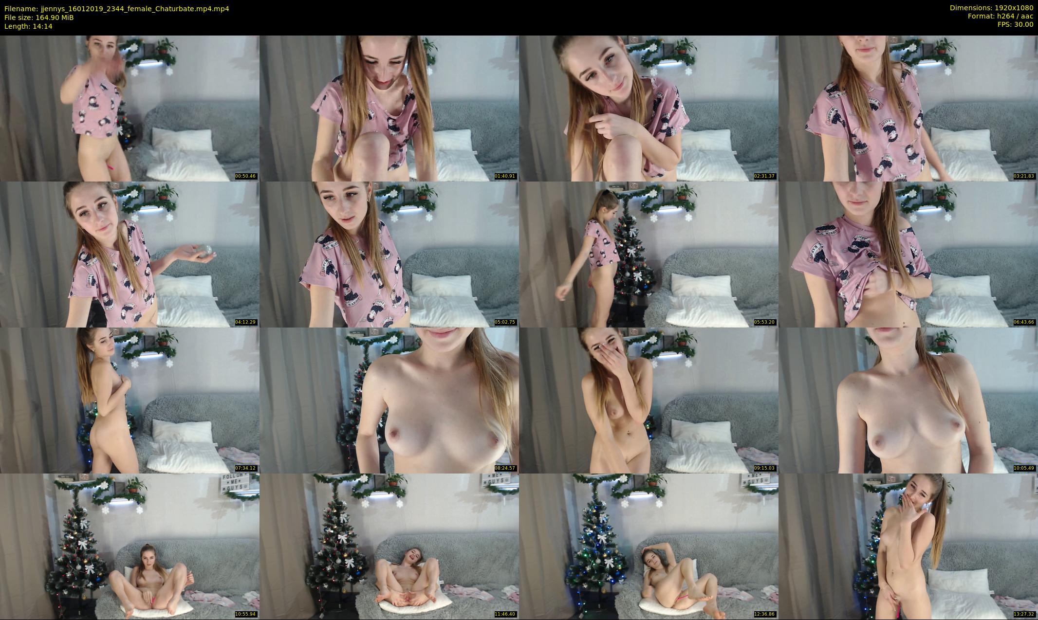 jjennys — 15 minute Chaturbate female cam show recording, 1080p, Jan 16, 2019