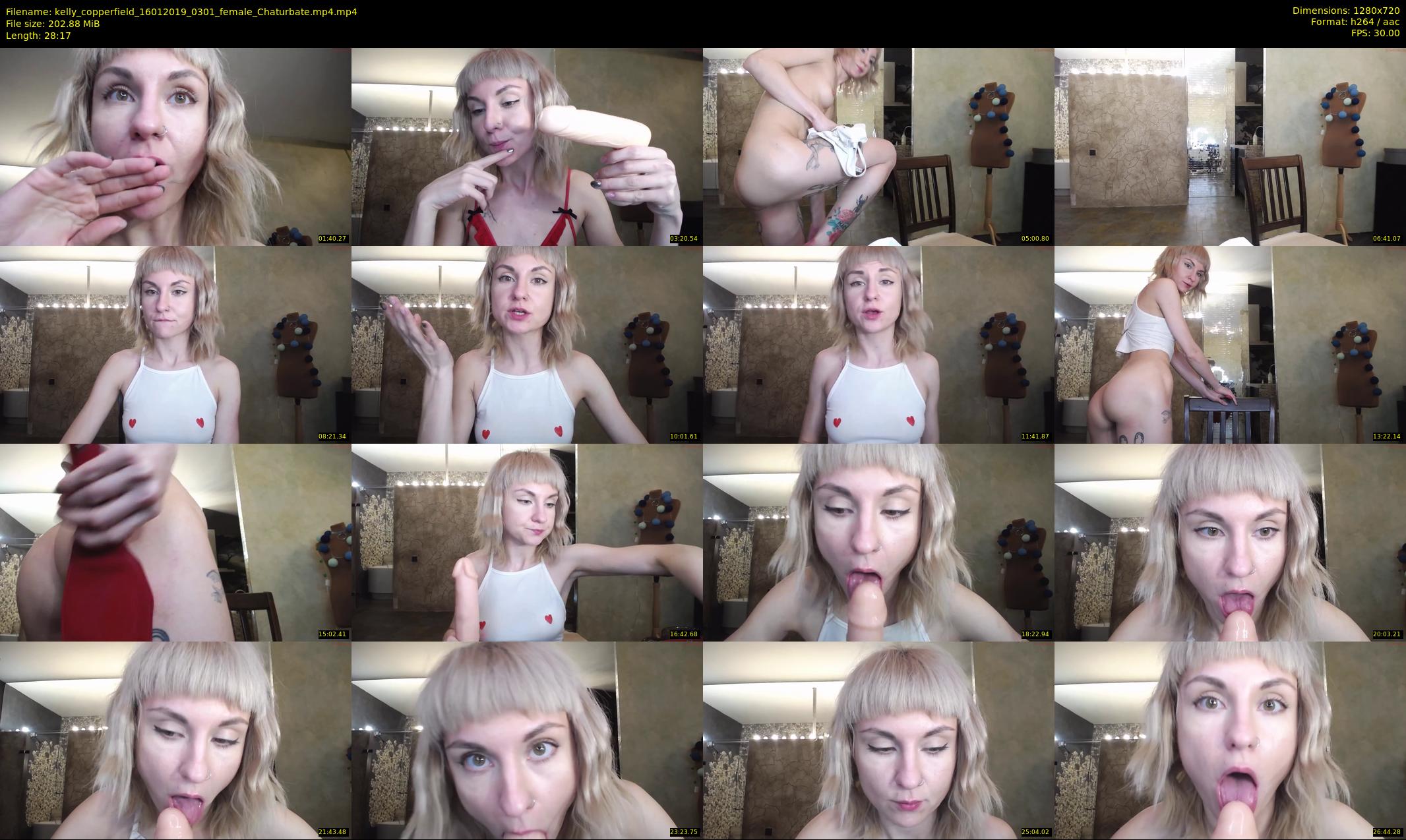 kelly_copperfield — 29 minute Chaturbate female cam show recording, 720p, Jan 16, 2019