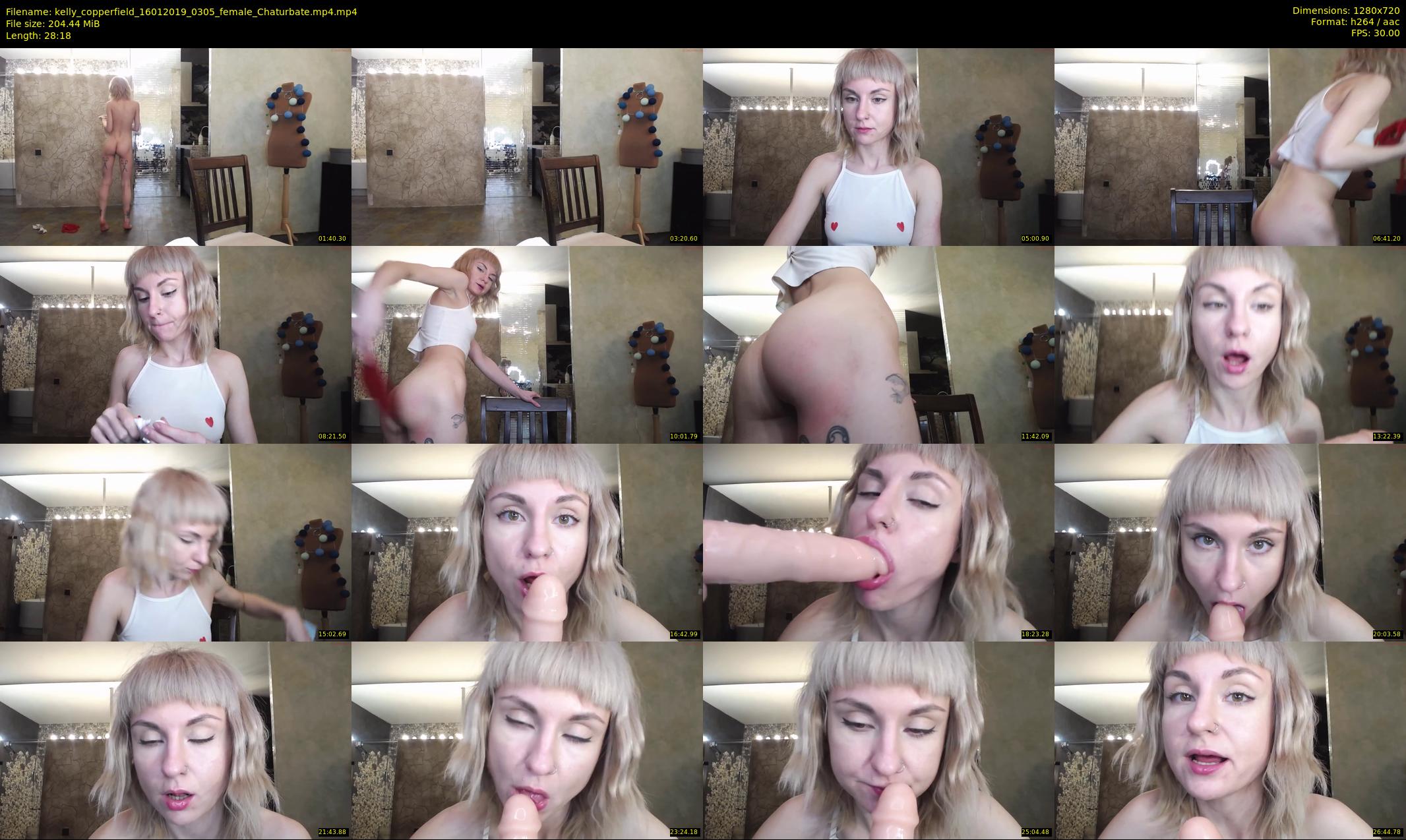kelly_copperfield — 29 minute Chaturbate female cam show recording, 720p, Jan 16, 2019