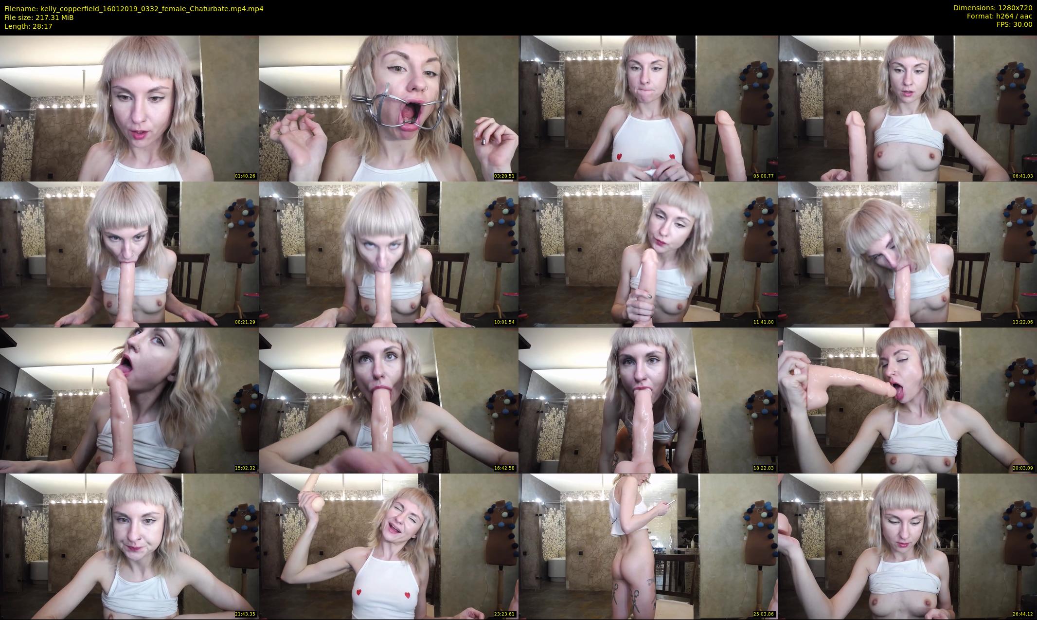 kelly_copperfield — 29 minute Chaturbate female cam show recording, 720p, Jan 16, 2019