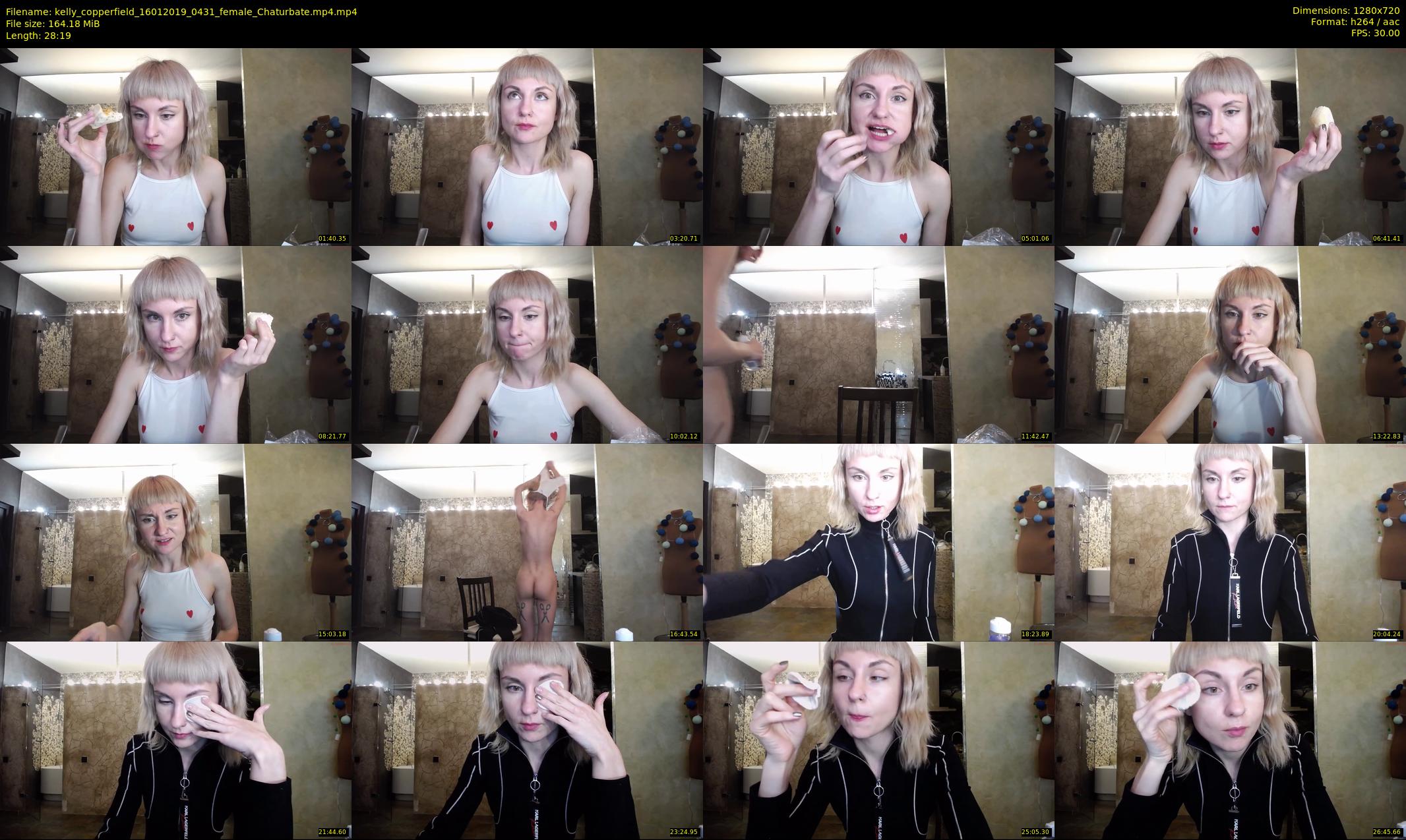 kelly_copperfield — 29 minute Chaturbate female cam show recording, 720p, Jan 16, 2019