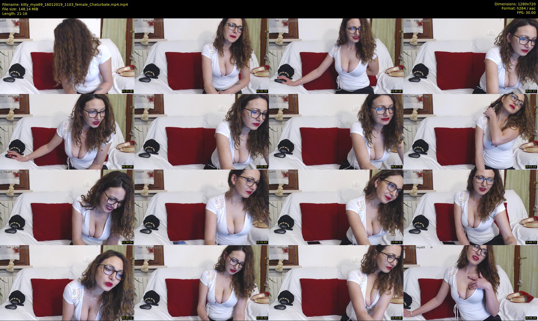 kitty_mya69 — 22 minute Chaturbate female cam show recording, 720p, Jan 16, 2019
