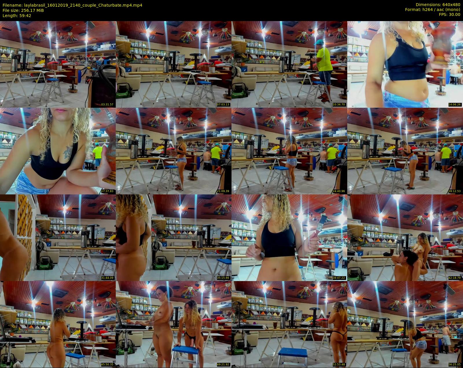 laylabrasil — 60 minute Chaturbate female cam show recording, 480p, Jan 16, 2019