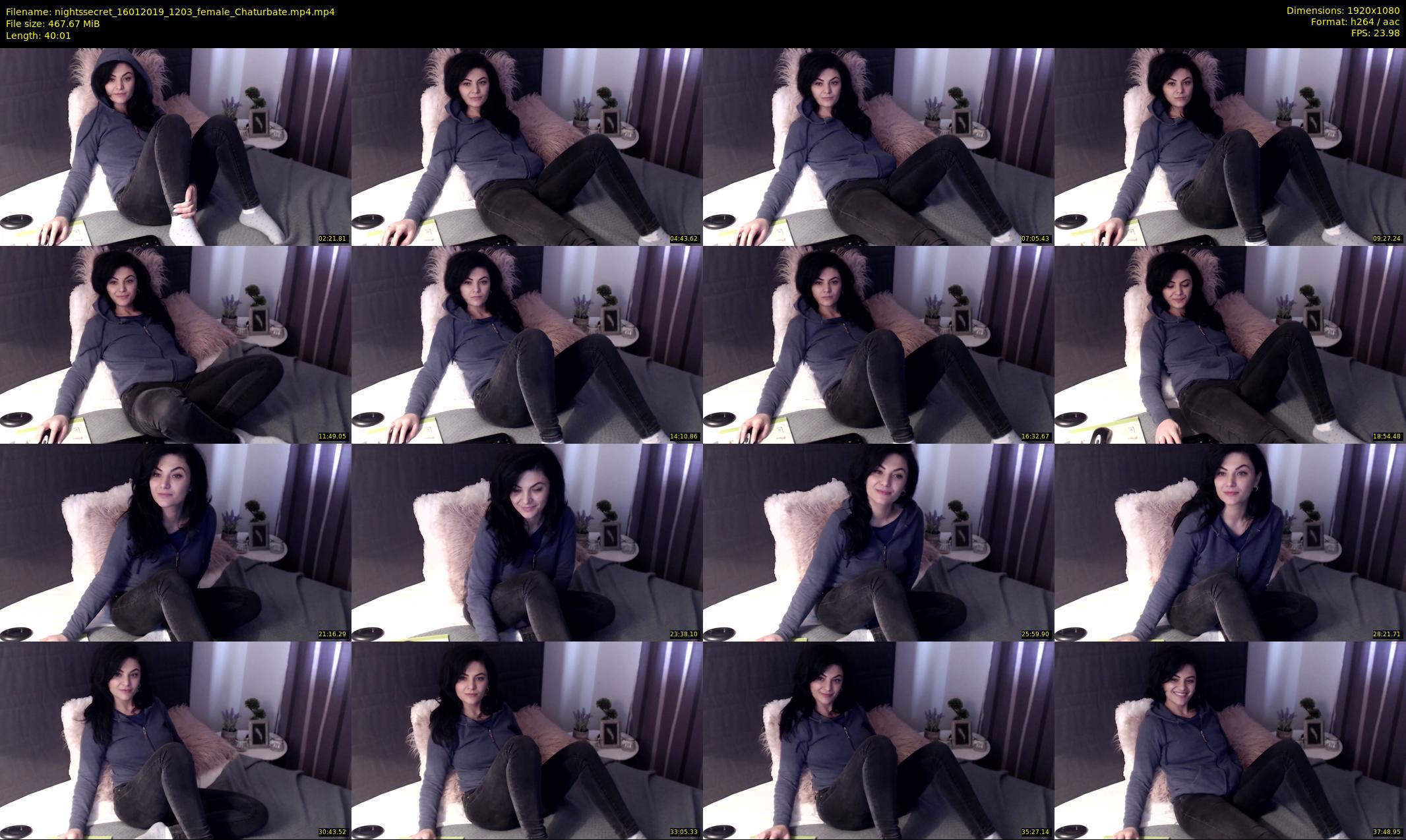 nightssecret — 41 minute Chaturbate female cam show recording, 1080p, Jan 16, 2019