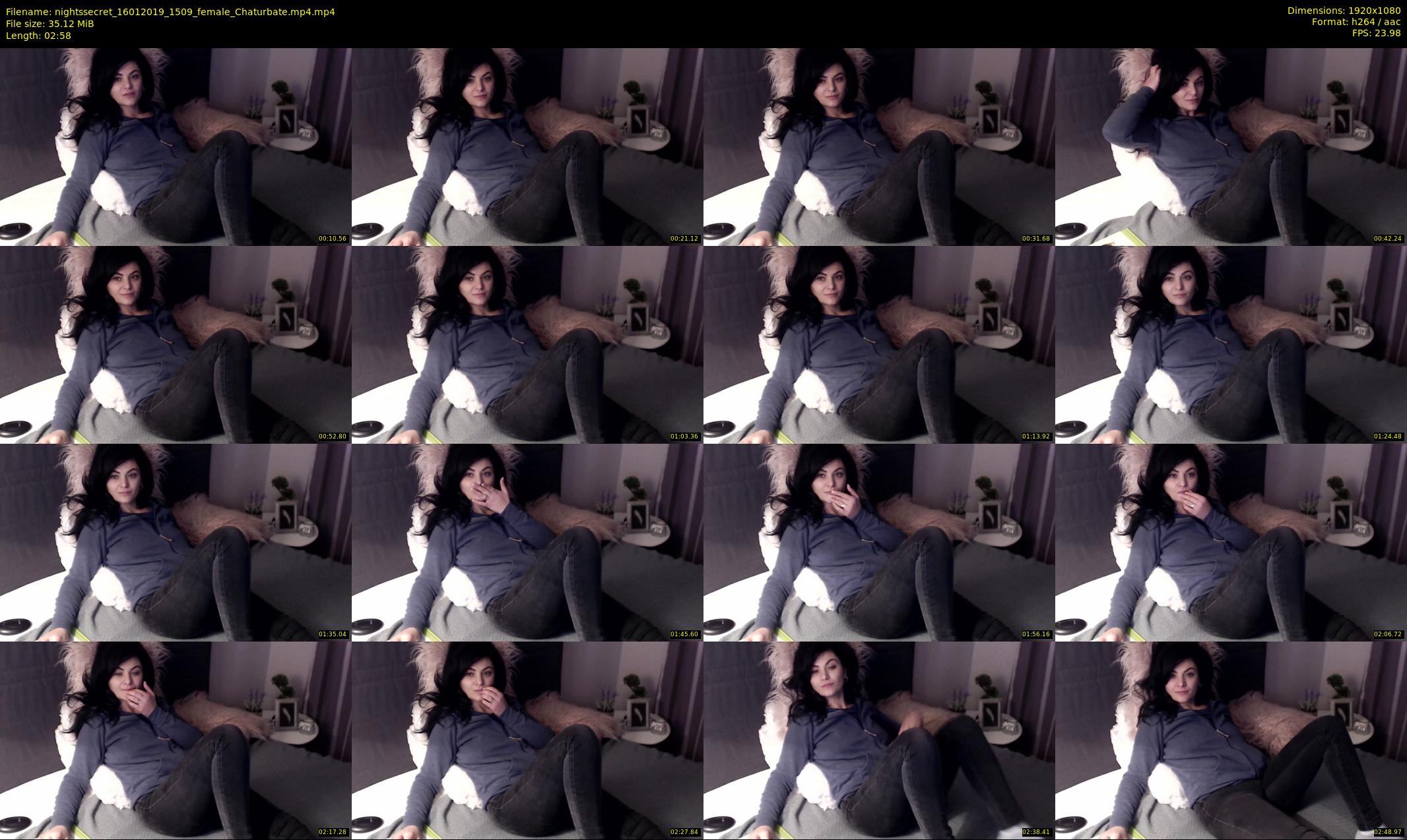 nightssecret — 3 minute Chaturbate female cam show recording, 1080p, Jan 16, 2019