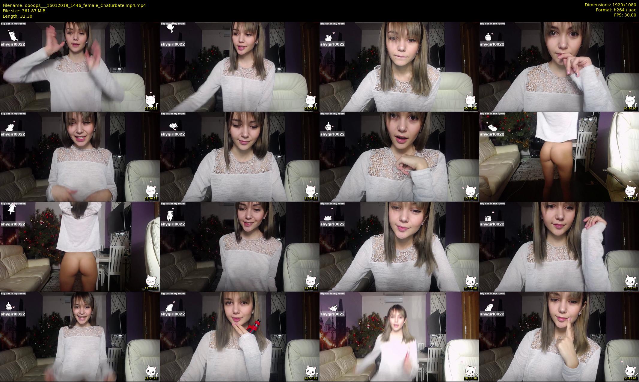 oooops__ — 33 minute Chaturbate female cam show recording, 1080p, Jan 16, 2019