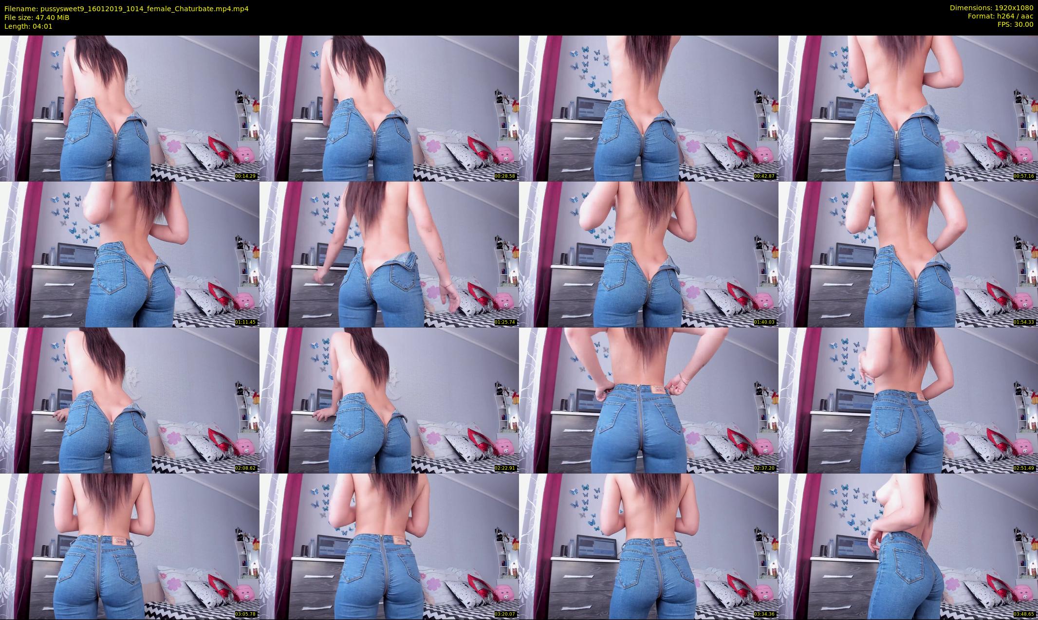 pussysweet9 — 5 minute Chaturbate female cam show recording, 1080p, Jan 16, 2019