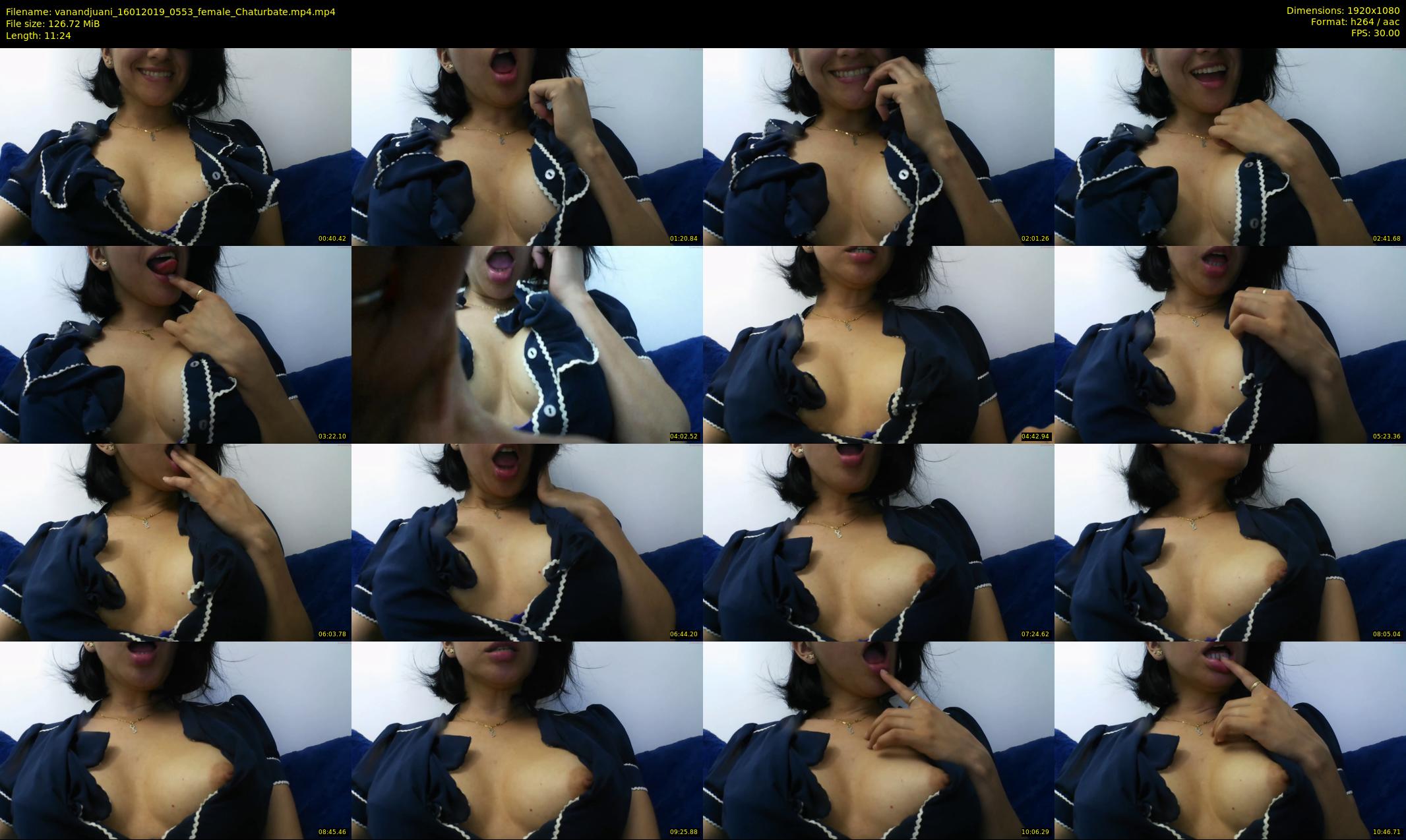 vanandjuani — 12 minute Chaturbate female cam show recording, 1080p, Jan 16, 2019
