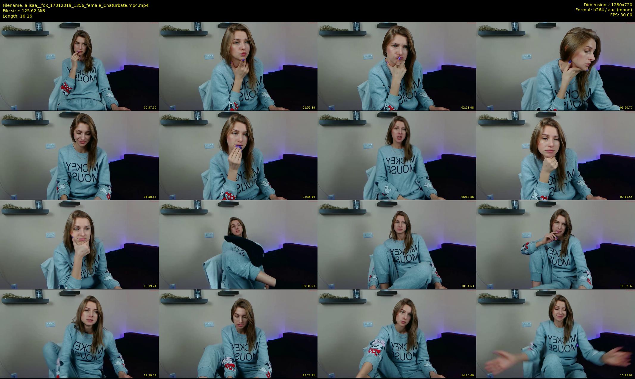 alisaa__fox — 17 minute Chaturbate female cam show recording, 720p, Jan 17, 2019