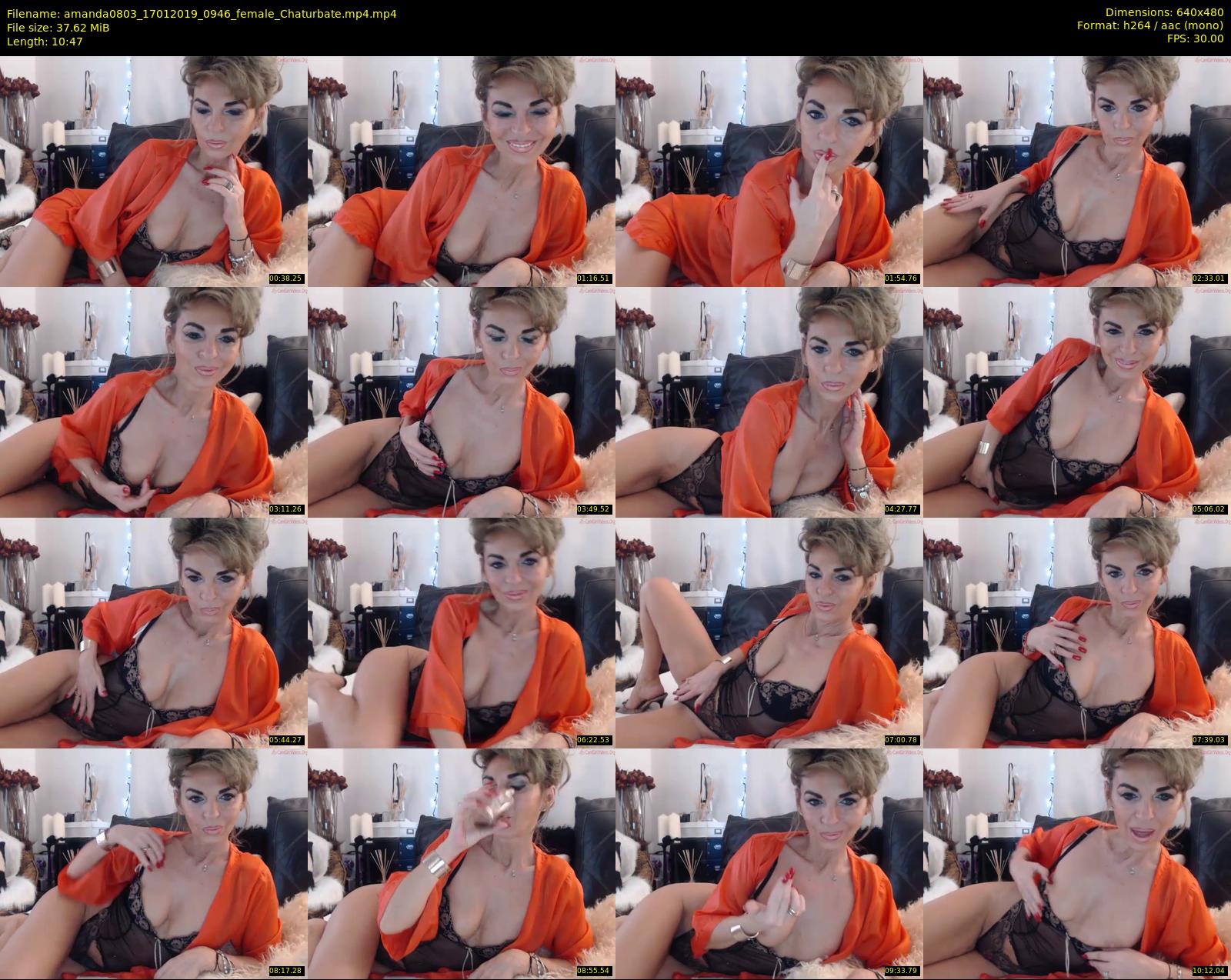 amanda0803 — 11 minute Chaturbate female cam show recording, 480p, Jan 17, 2019