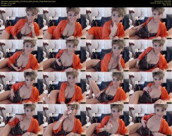 amanda0803 — 11 minute Chaturbate female cam show recording, 480p, Jan 17, 2019