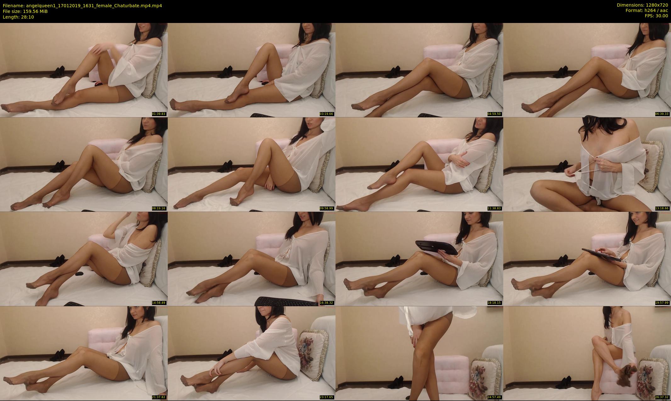 angelqueen1 — 29 minute Chaturbate female cam show recording, 720p, Jan 17, 2019