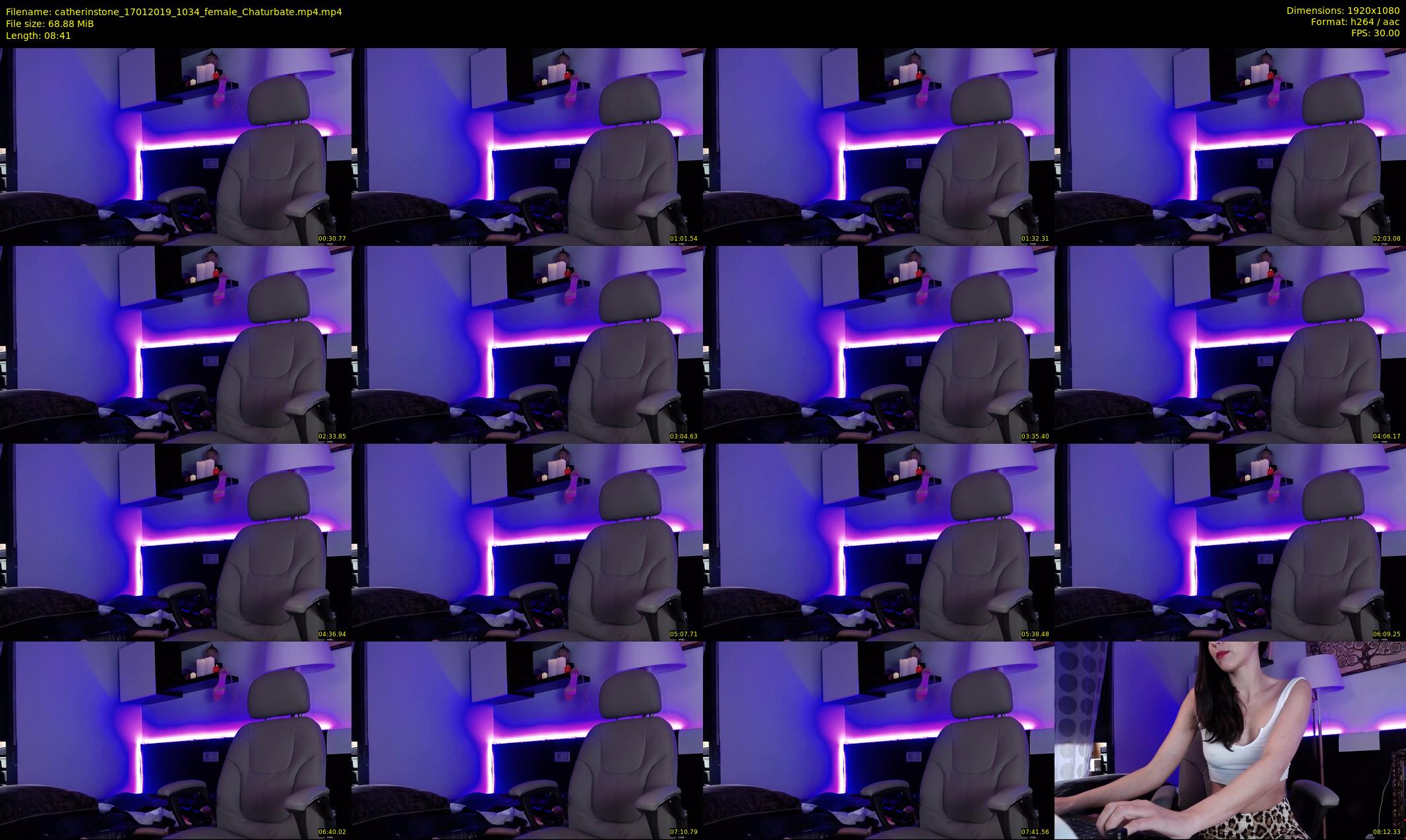 catherinstone — 9 minute Chaturbate female cam show recording, 1080p, Jan 17, 2019