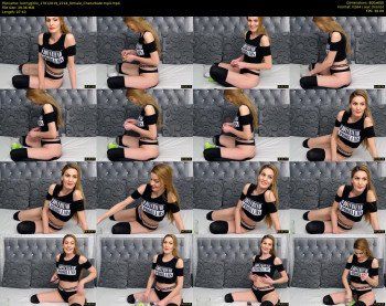 hornygirllx — 8 minute Chaturbate female cam show recording, 480p, Jan 17, 2019