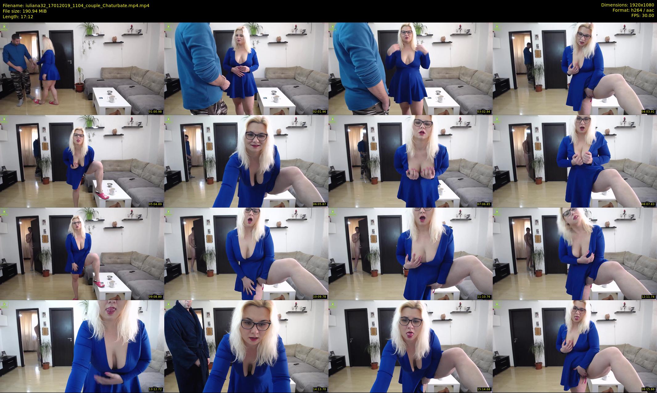 iuliana32 — 18 minute Chaturbate couple cam show recording, 1080p, Jan 17, 2019