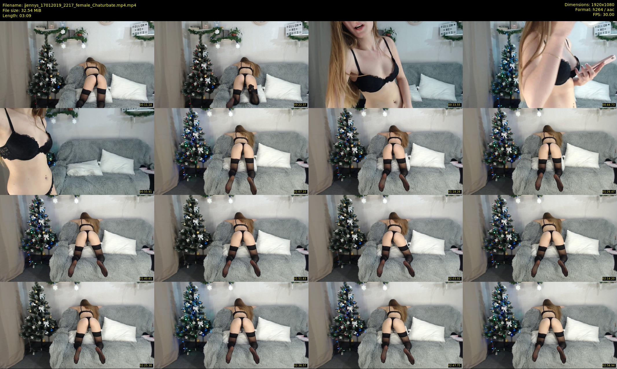 jjennys — 4 minute Chaturbate female cam show recording, 1080p, Jan 17, 2019