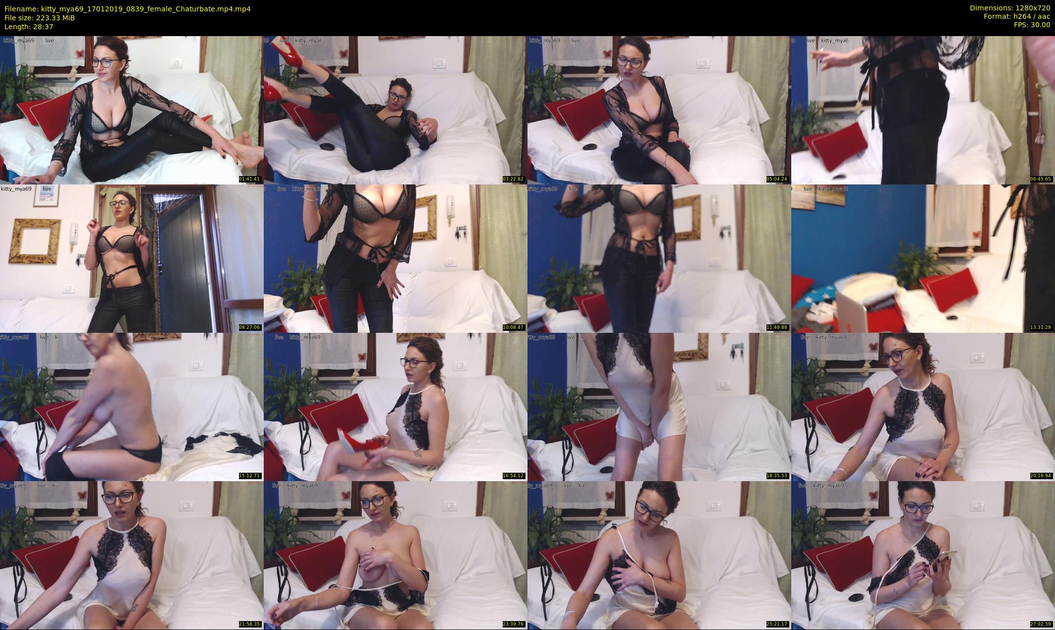 kitty_mya69 — 29 minute Chaturbate female cam show recording, 720p, Jan 17, 2019