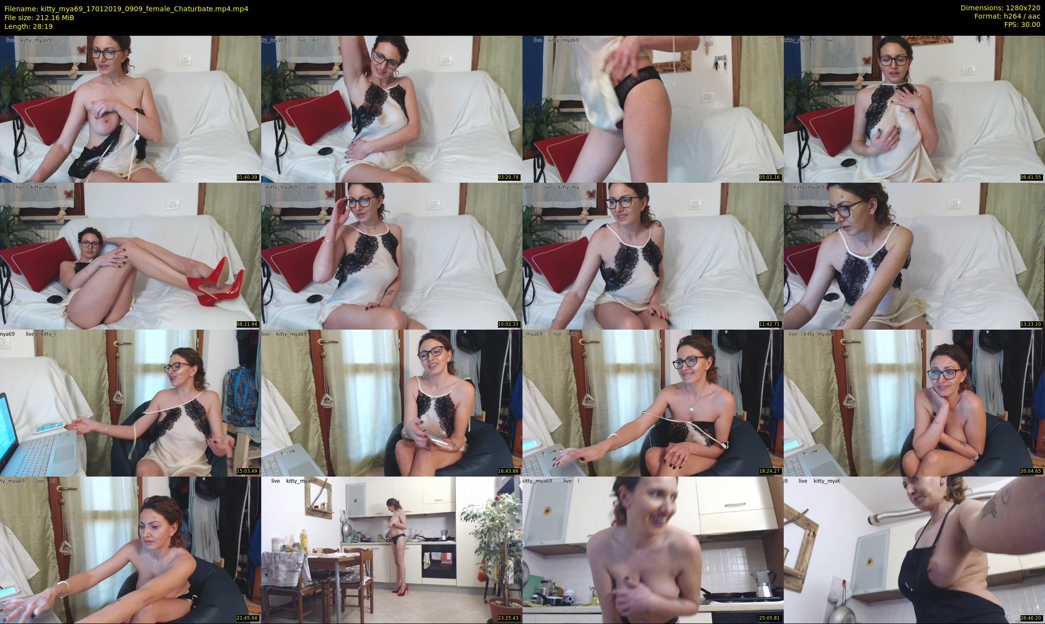 kitty_mya69 — 29 minute Chaturbate female cam show recording, 720p, Jan 17, 2019
