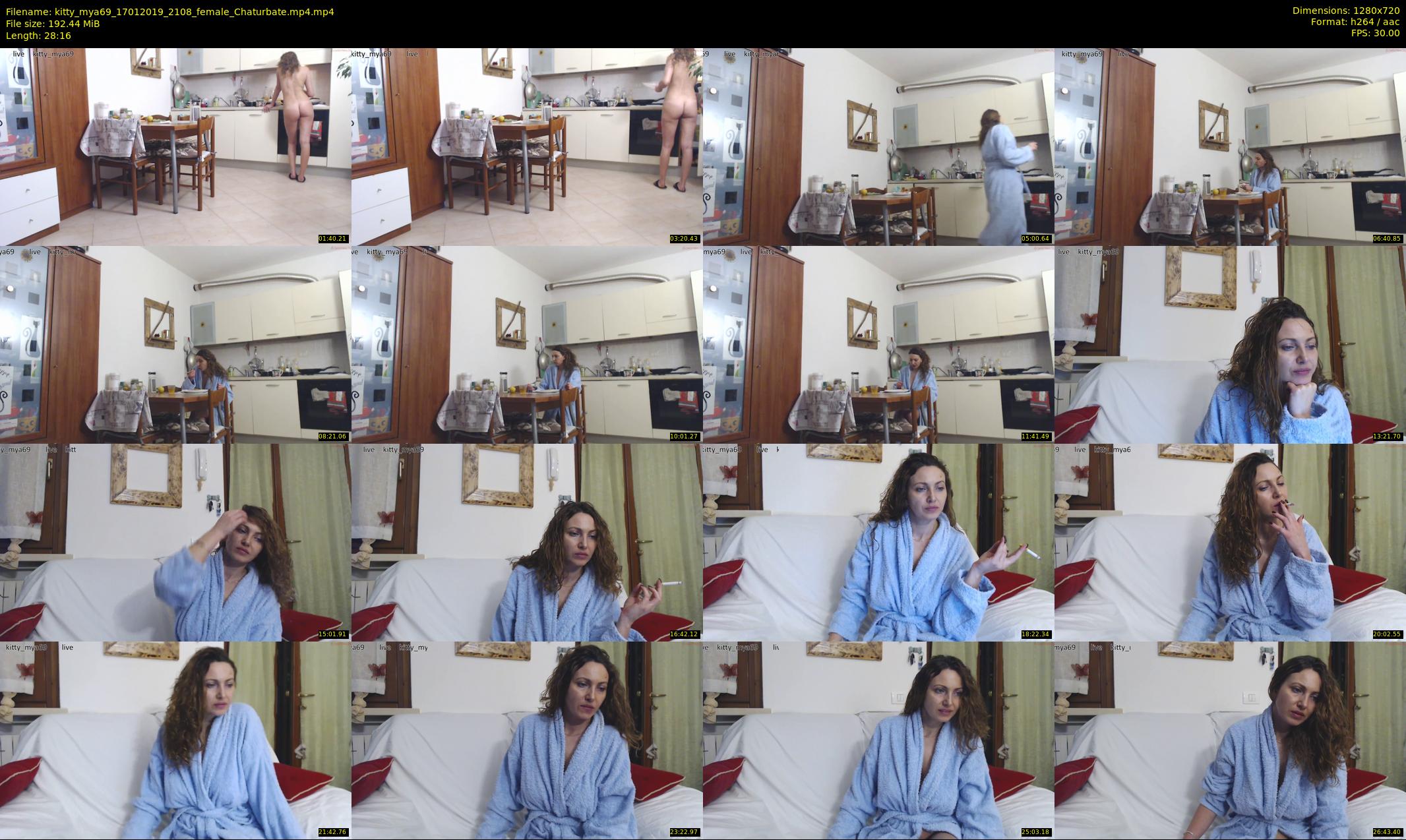 kitty_mya69 — 29 minute Chaturbate female cam show recording, 720p, Jan 17, 2019