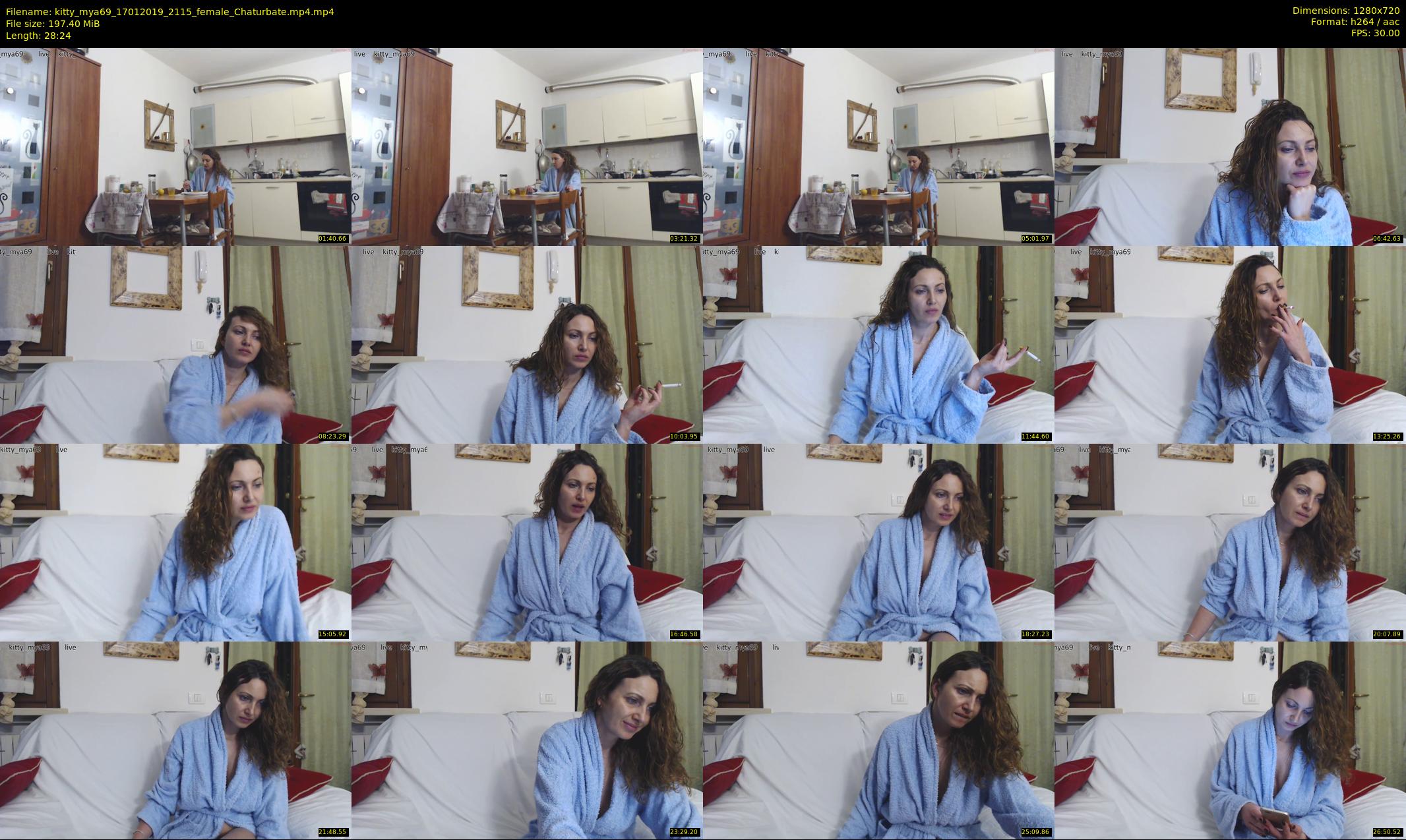 kitty_mya69 — 29 minute Chaturbate female cam show recording, 720p, Jan 17, 2019