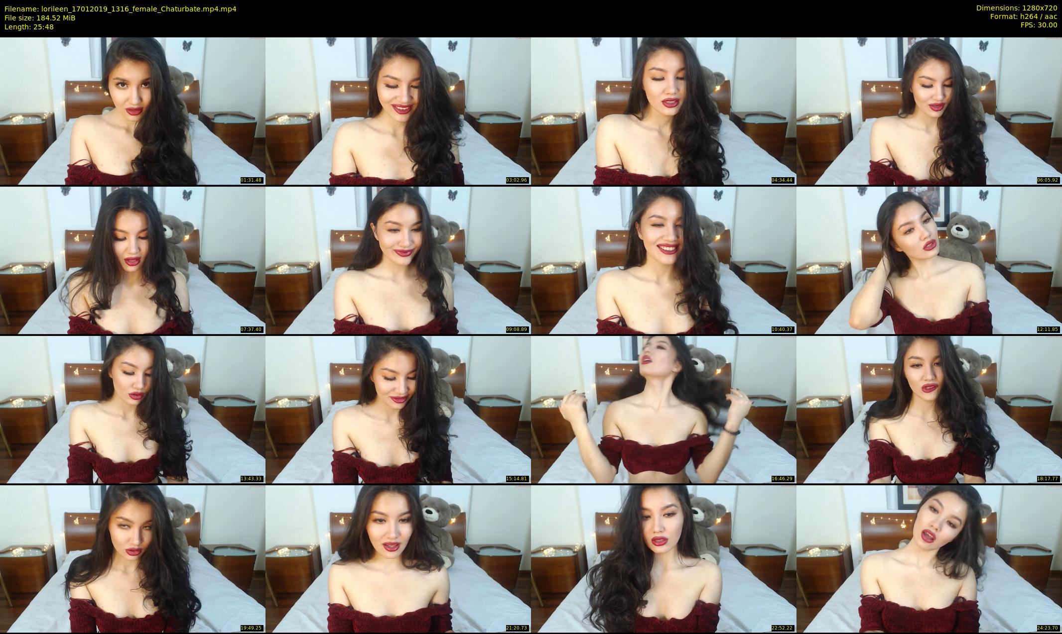 lorileen — 26 minute Chaturbate female cam show recording, 720p, Jan 17, 2019