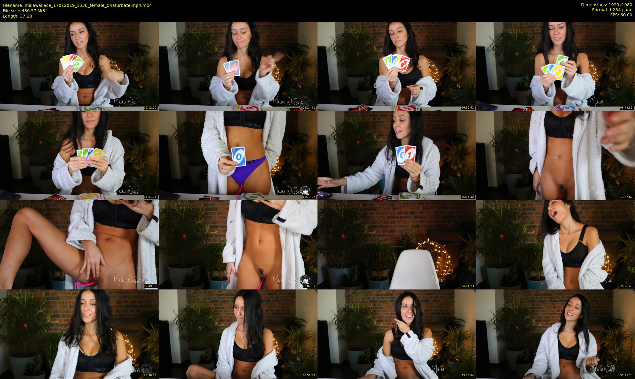 miiiawallace — 38 minute Chaturbate female cam show recording, 1080p, Jan 17, 2019
