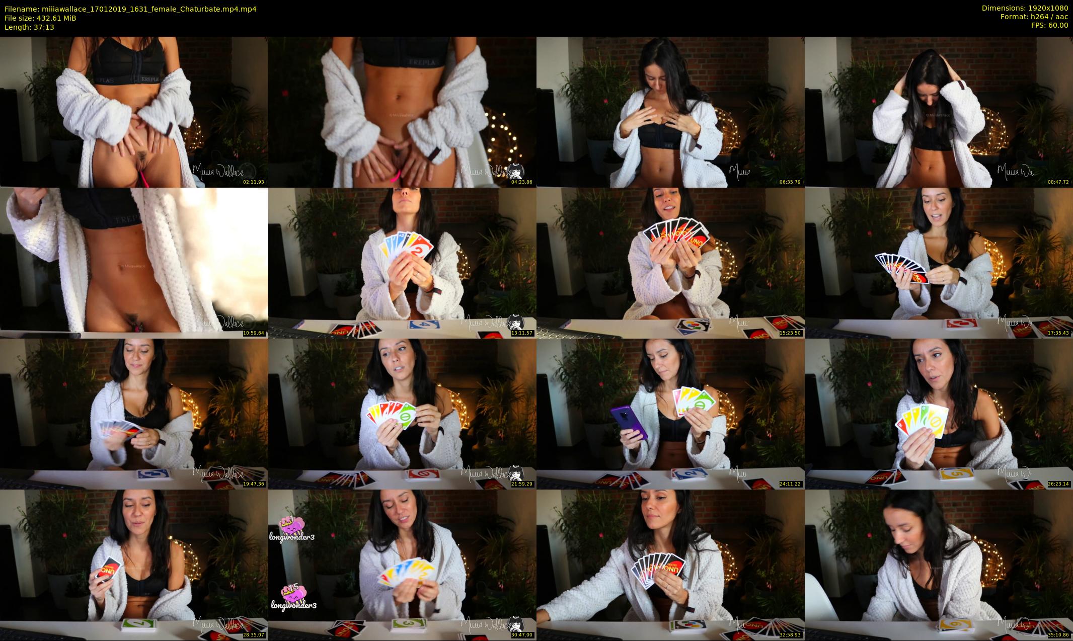 miiiawallace — 38 minute Chaturbate female cam show recording, 1080p, Jan 17, 2019