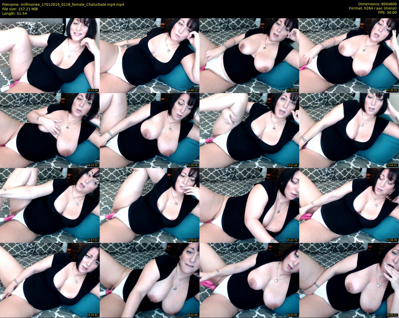 milfmonee — 32 minute Chaturbate female cam show recording, 480p, Jan 17, 2019