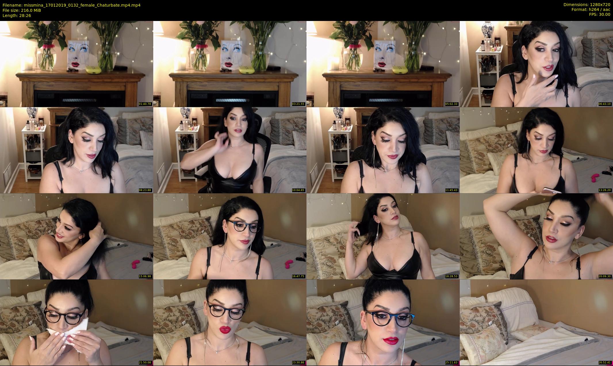 missmina — 29 minute Chaturbate female cam show recording, 720p, Jan 17, 2019