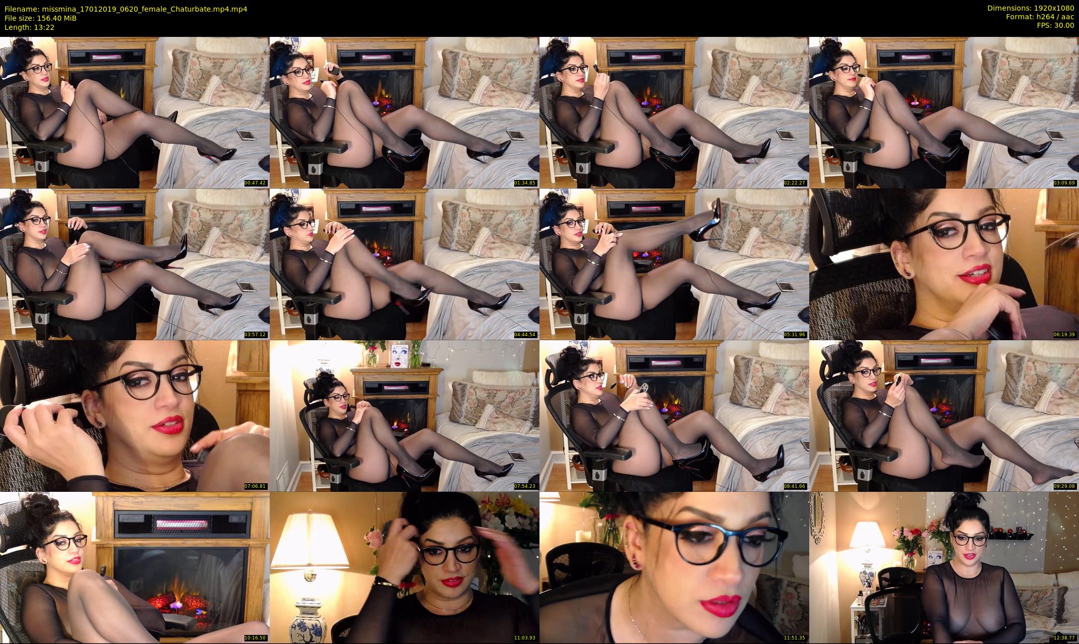 missmina — 14 minute Chaturbate female cam show recording, 1080p, Jan 17, 2019