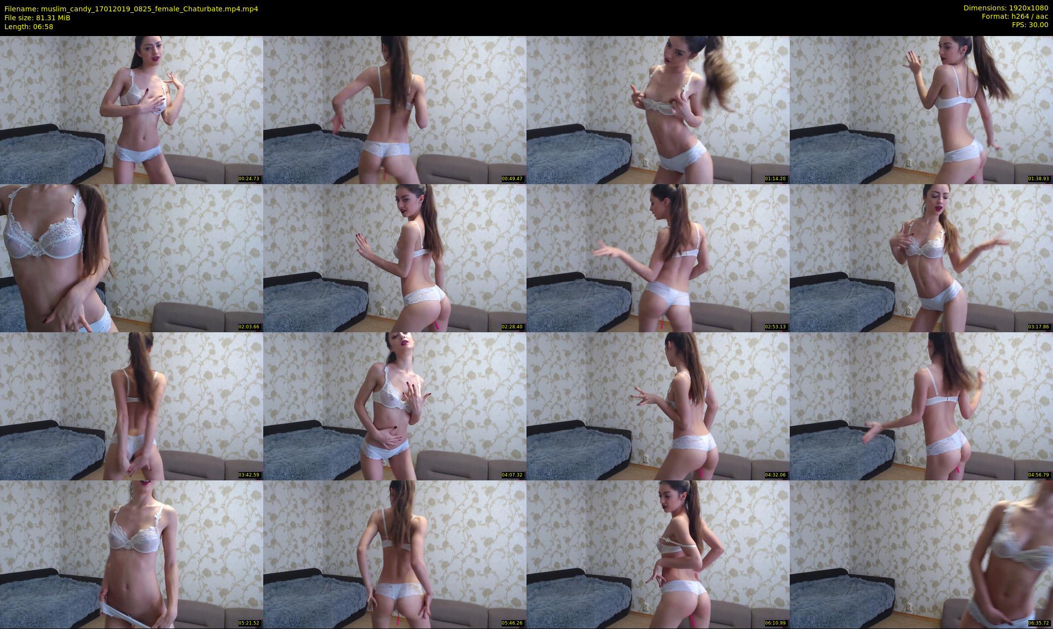 muslim_candy — 7 minute Chaturbate female cam show recording, 1080p, Jan 17, 2019