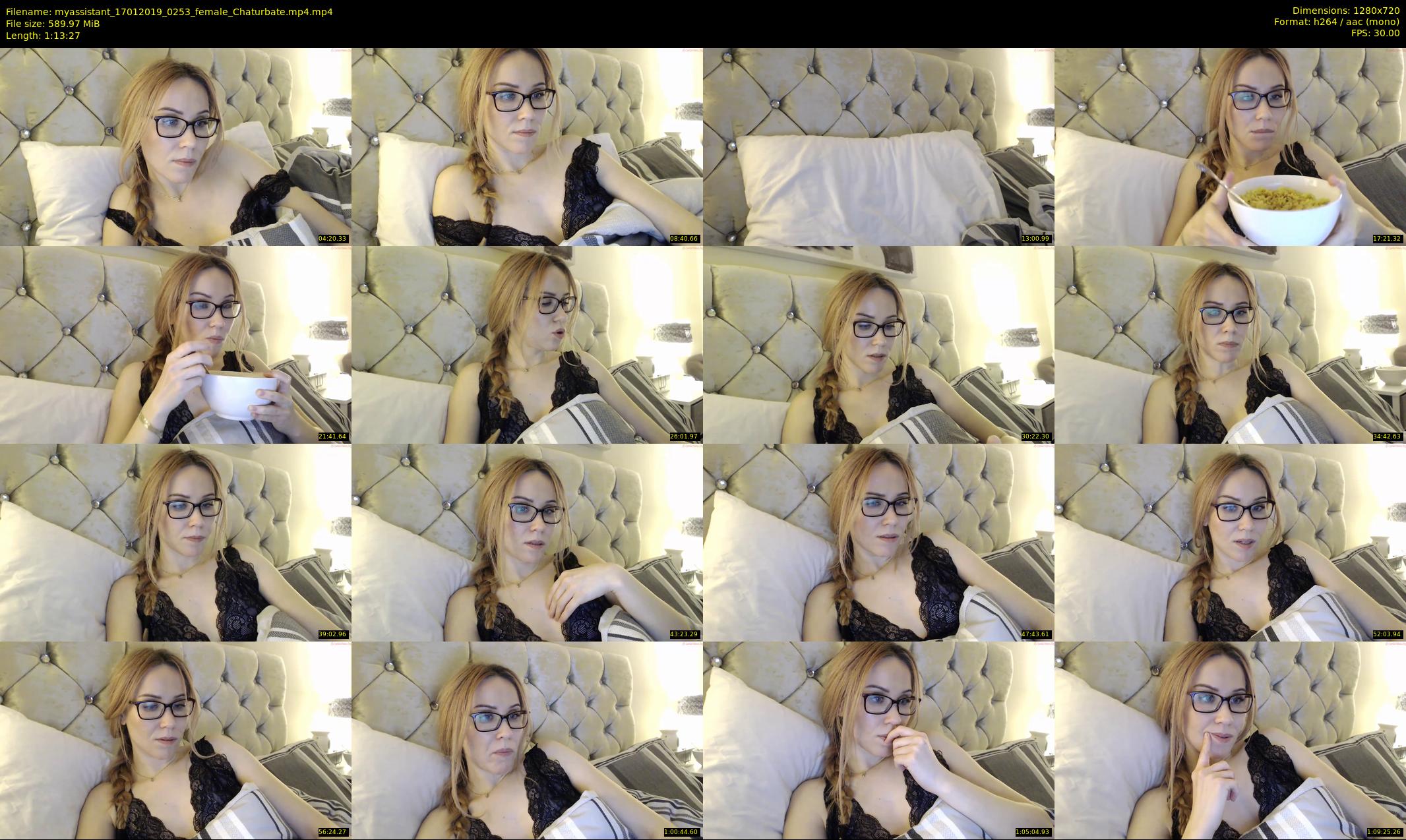 myassistant — 74 minute Chaturbate female cam show recording, 720p, Jan 17, 2019