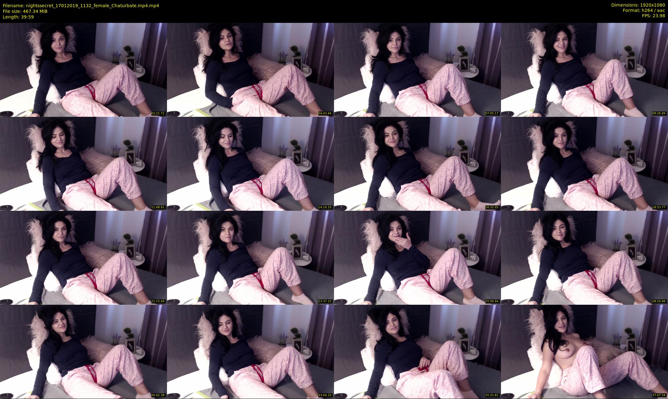 nightssecret — 40 minute Chaturbate female cam show recording, 1080p, Jan 17, 2019
