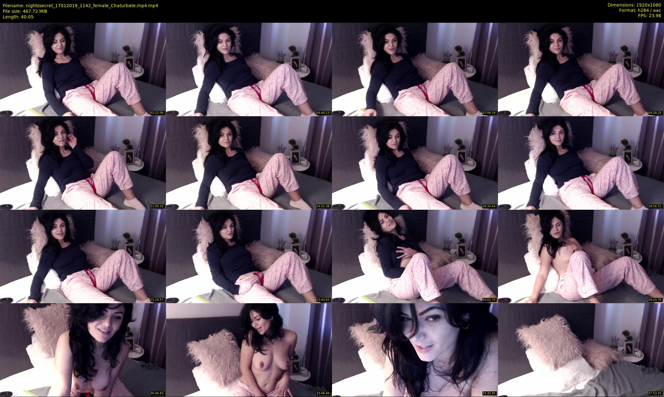 nightssecret — 41 minute Chaturbate female cam show recording, 1080p, Jan 17, 2019