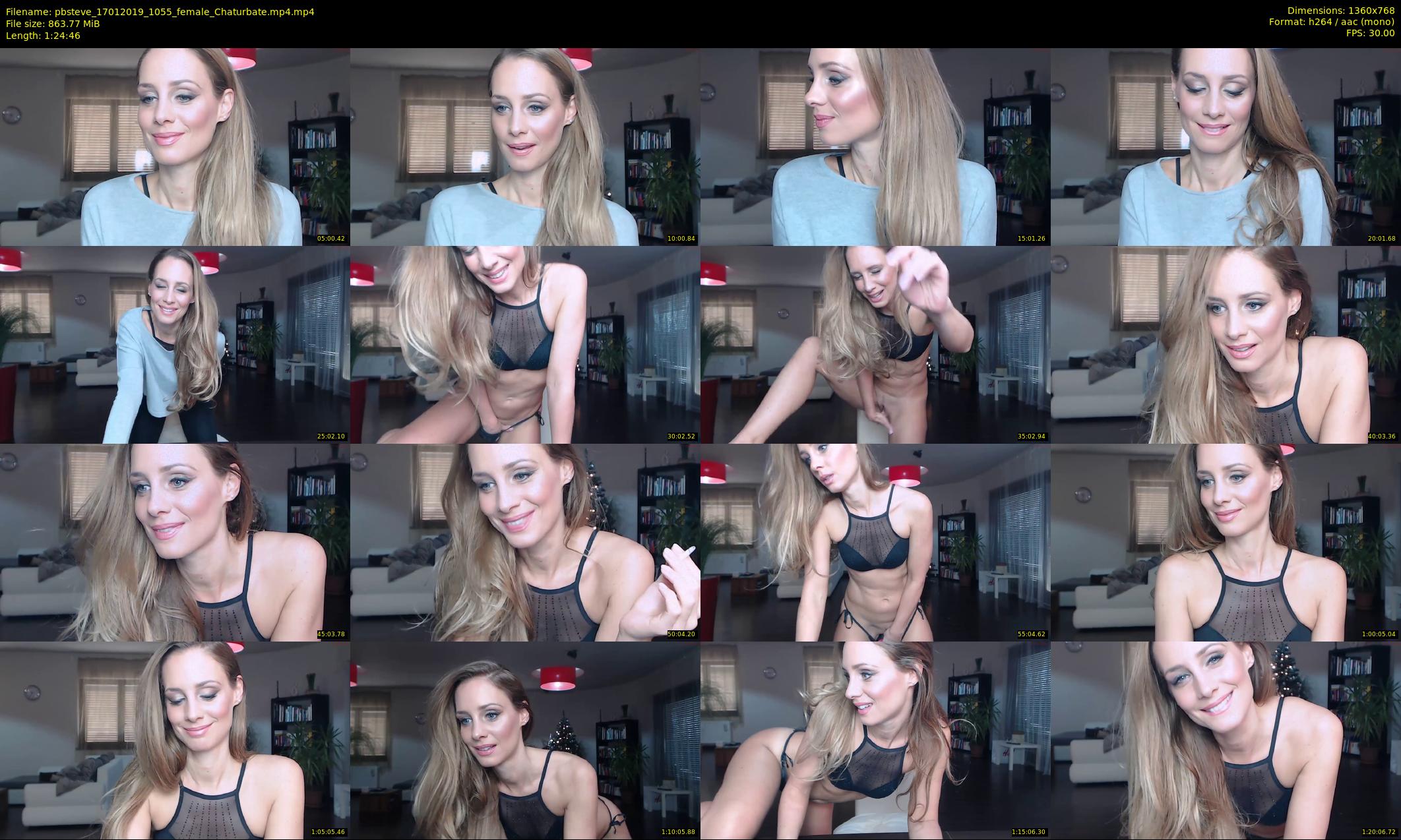 pbsteve — 85 minute Chaturbate couple cam show recording, 720p, Jan 17, 2019