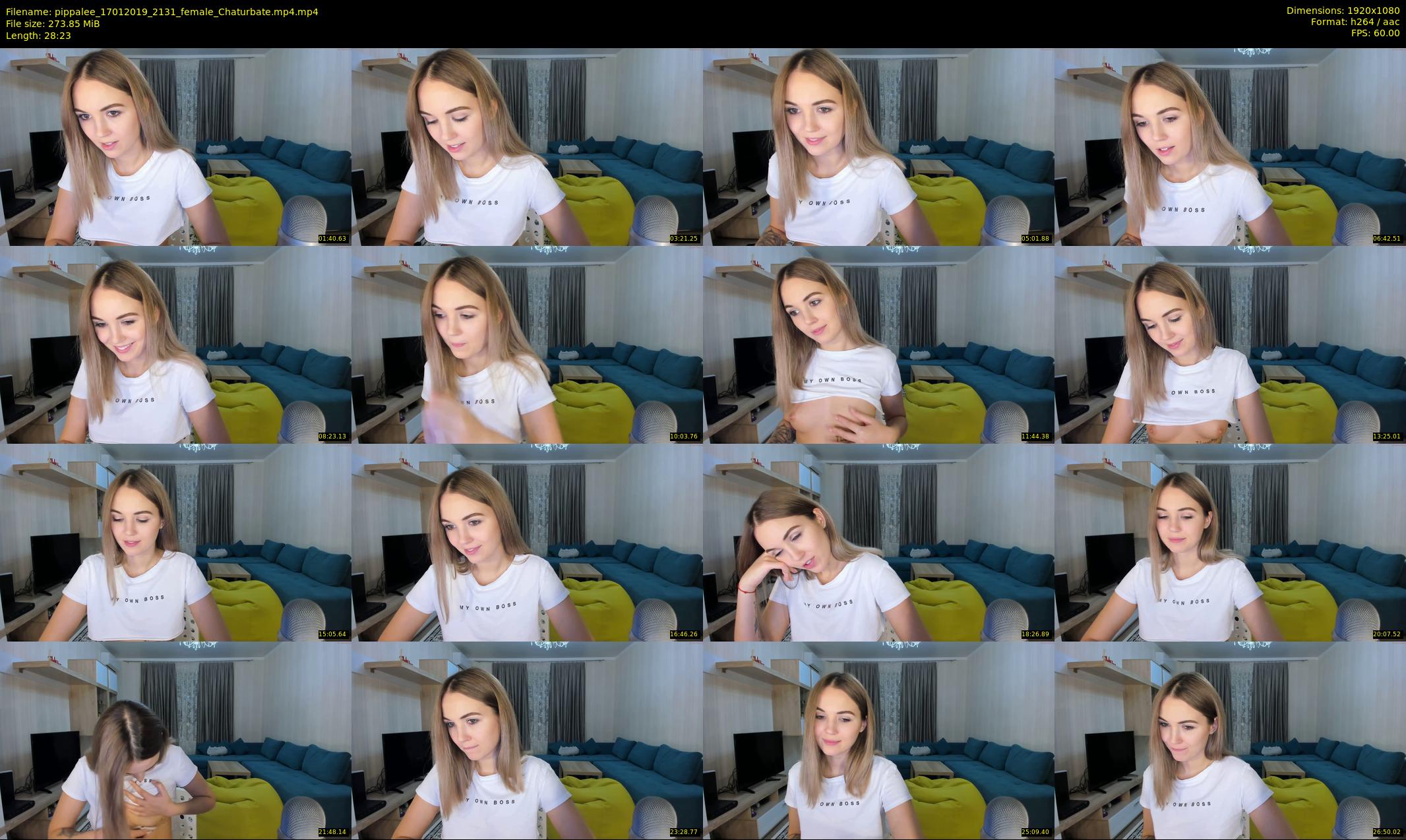 pippalee — 29 minute Chaturbate female cam show recording, 1080p, Jan 17, 2019