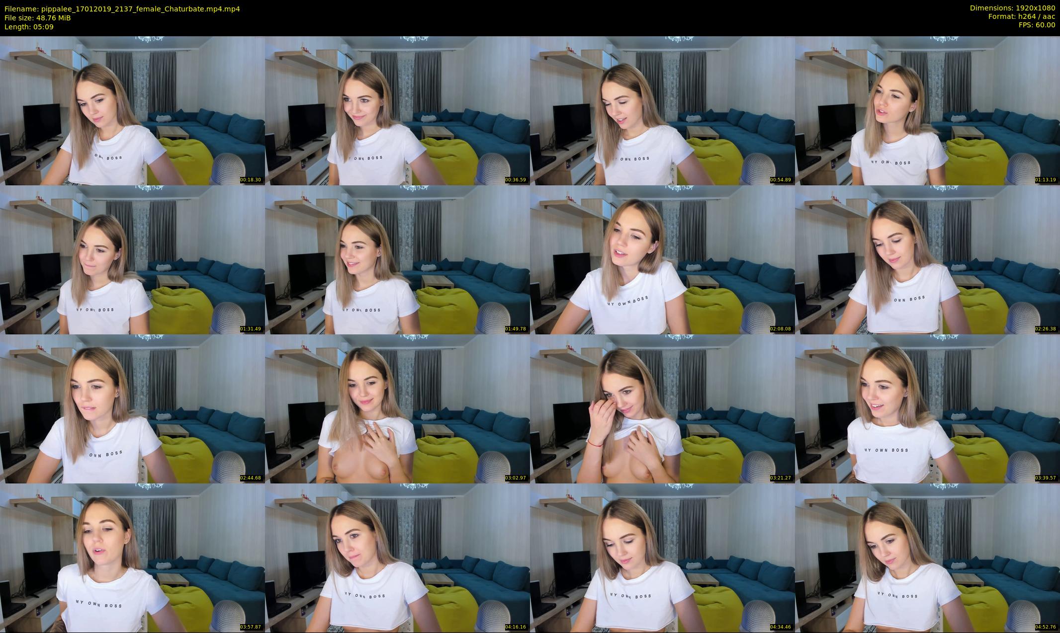 pippalee — 6 minute Chaturbate female cam show recording, 1080p, Jan 17, 2019