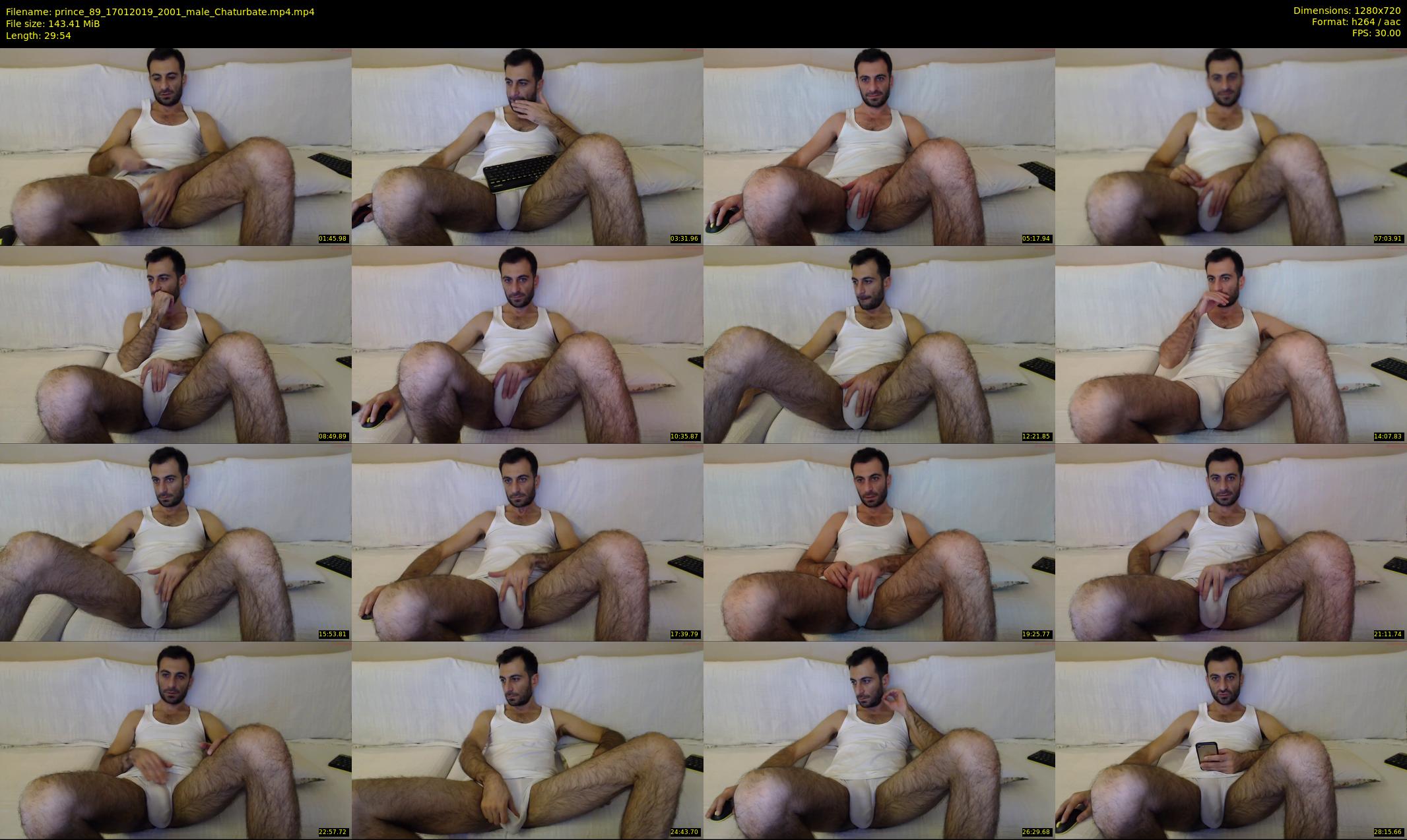 prince_89 — 30 minute Chaturbate male cam show recording, 720p, Jan 17, 2019