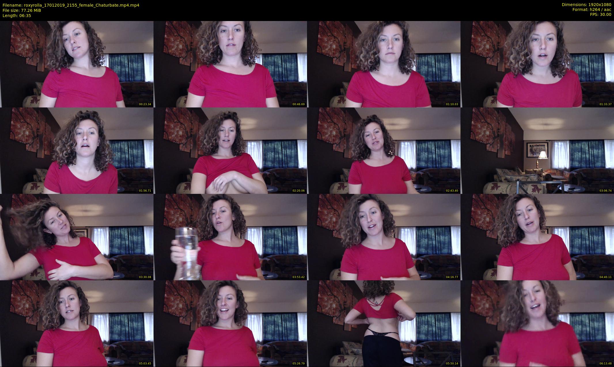 roxyrolla — 7 minute Chaturbate female cam show recording, 1080p, Jan 17, 2019