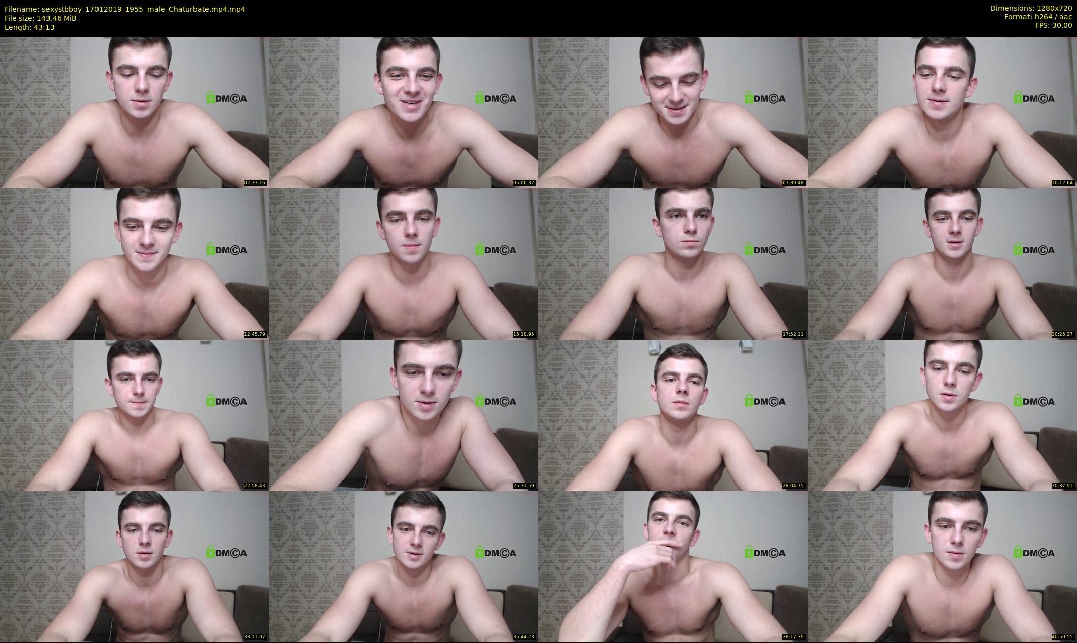 sexystbboy — 44 minute Chaturbate male cam show recording, 720p, Jan 17, 2019