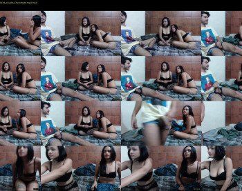 therazhanen — 3 minute Chaturbate couple cam show recording, 720p, Jan 17, 2019
