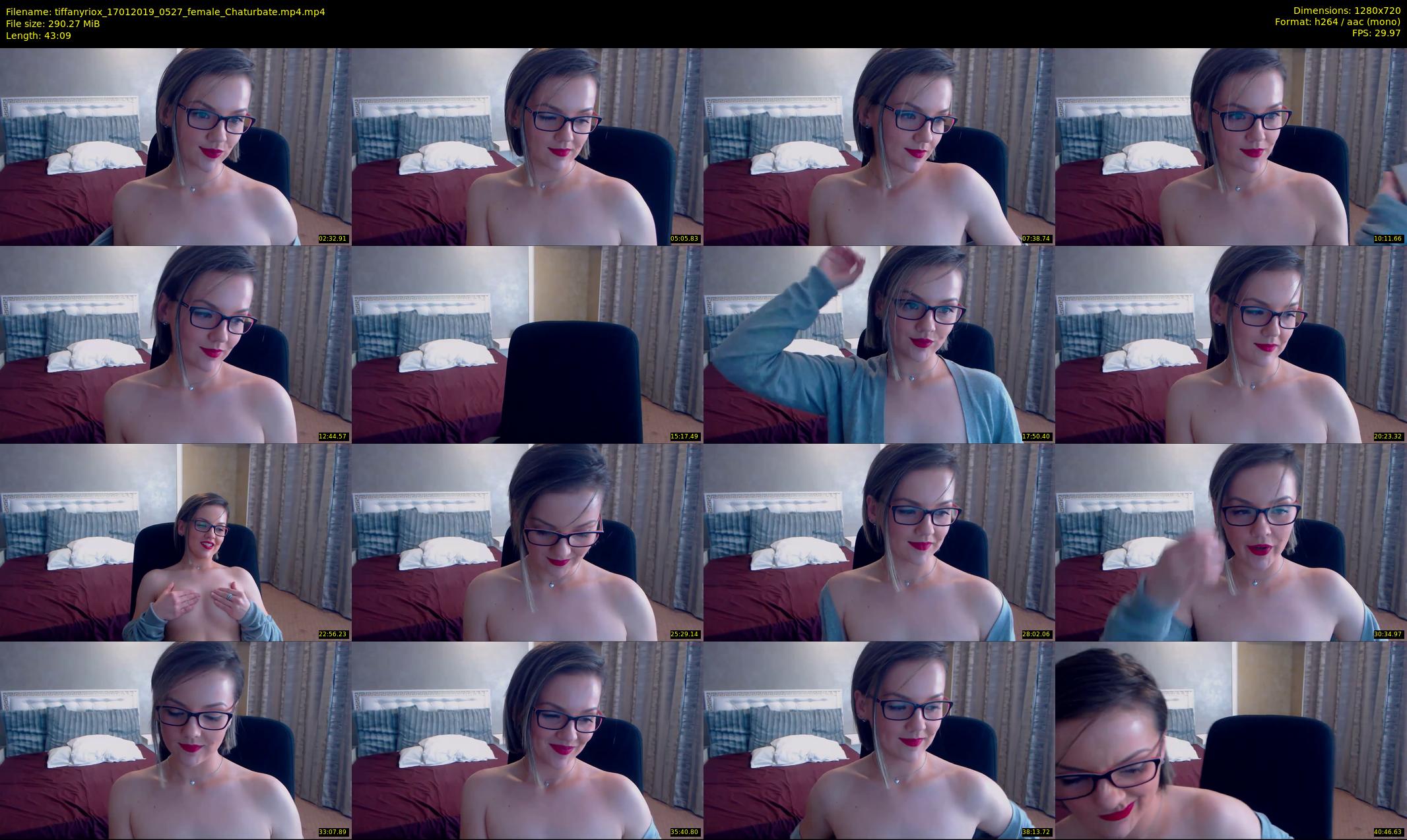 tiffanyriox — 44 minute Chaturbate female cam show recording, 720p, Jan 17, 2019